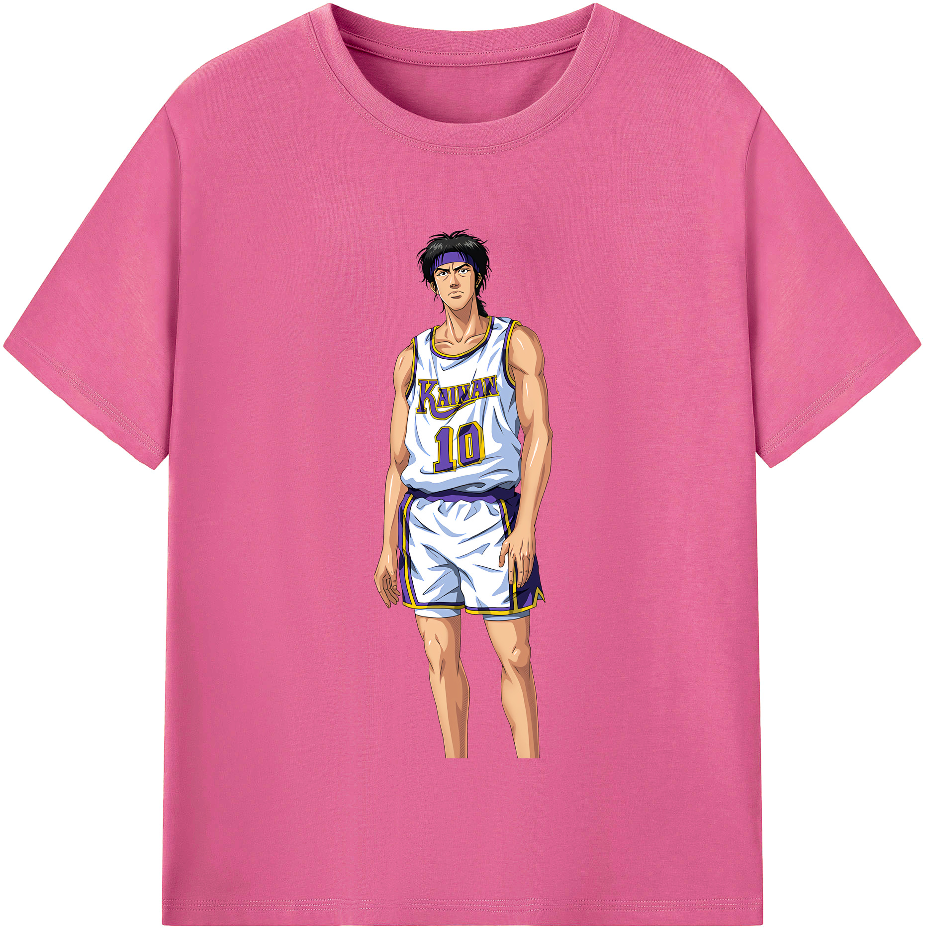 （画像用） SLAM DUNK／スラムダンク レディースカジュアルプリントTシャツ（綿100％）