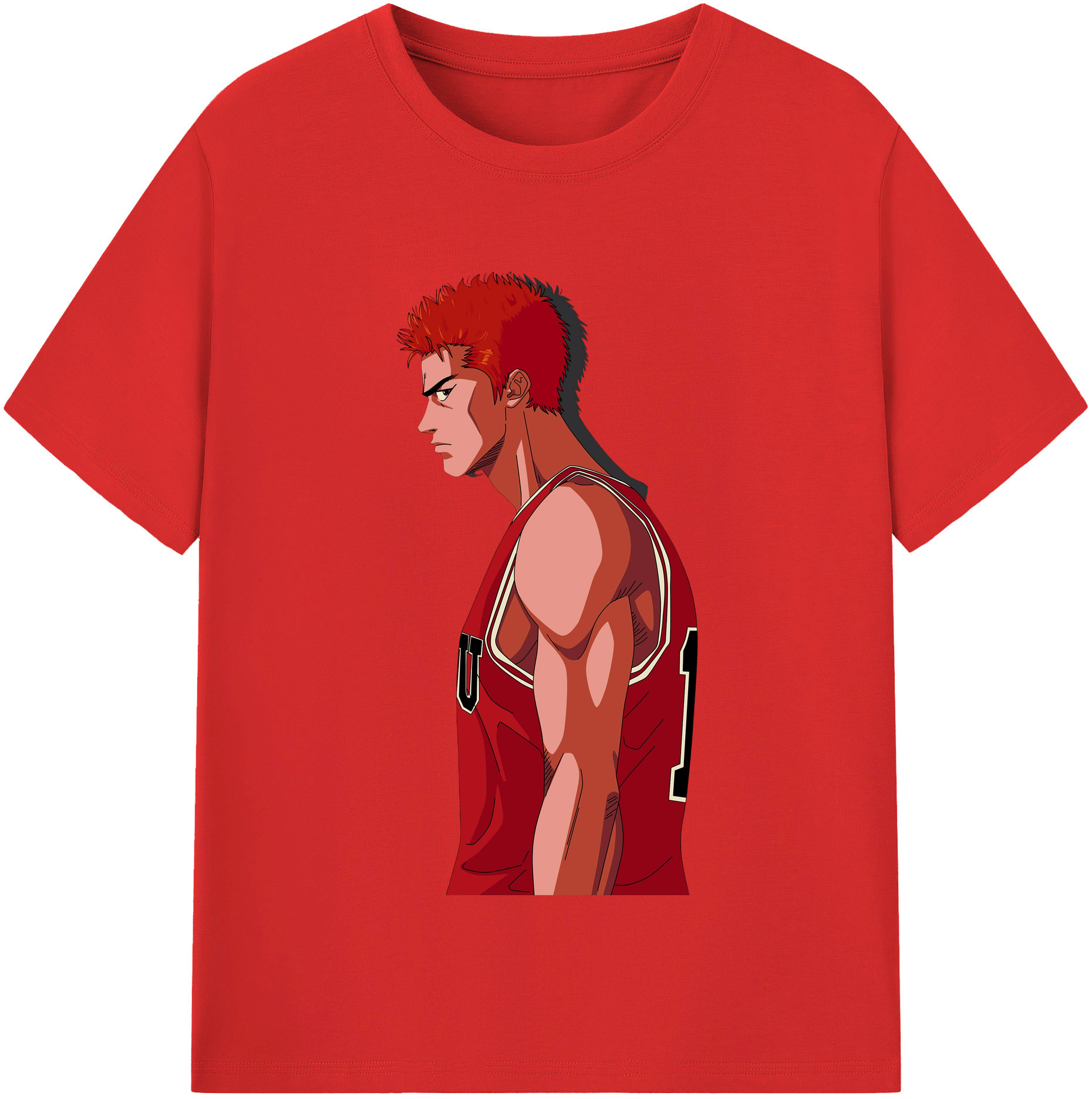 （画像用） SLAM DUNK／スラムダンク レディースカジュアルプリントTシャツ（綿100％）