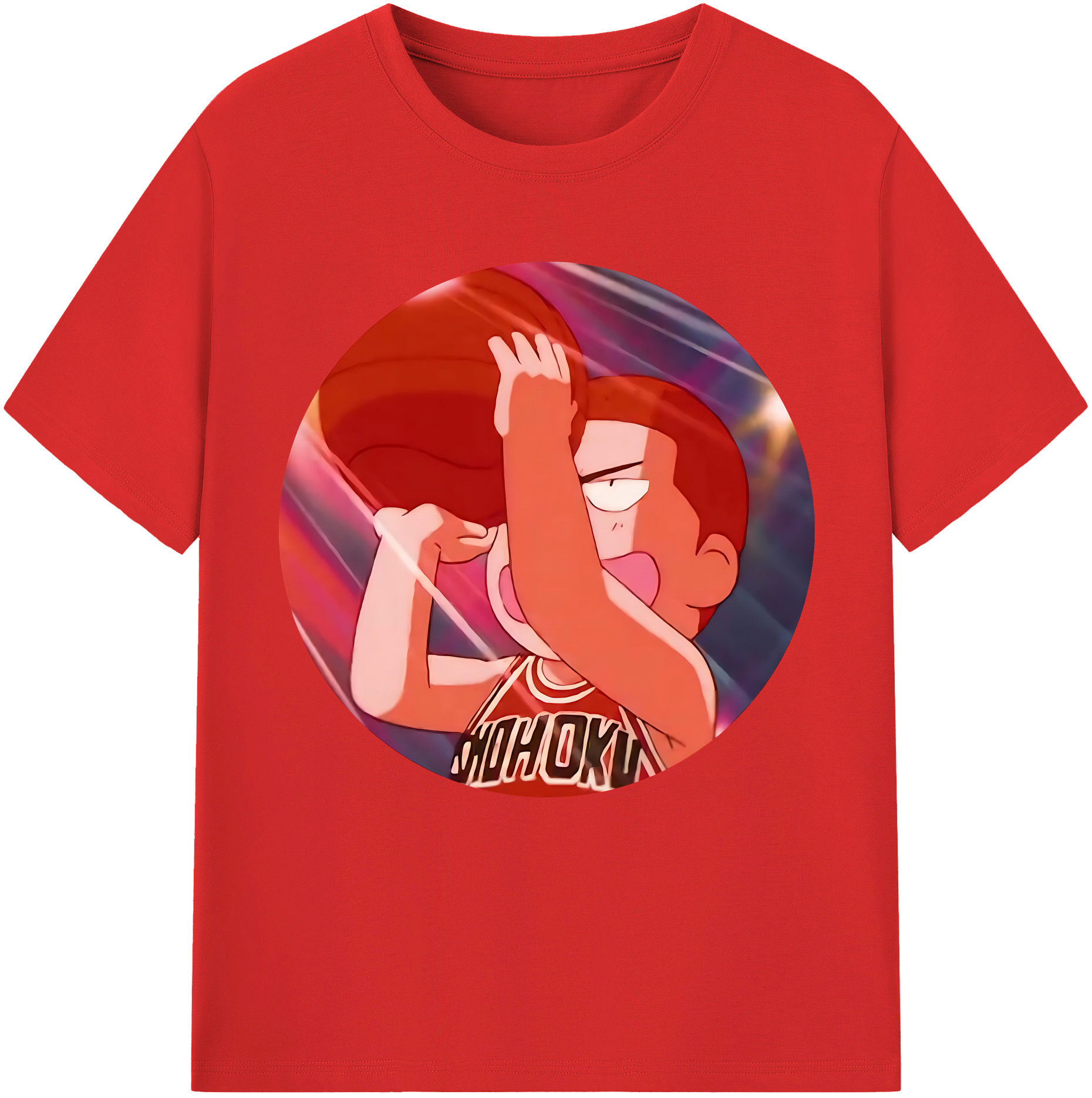 （画像用） SLAM DUNK／スラムダンク レディースカジュアルプリントTシャツ（綿100％）