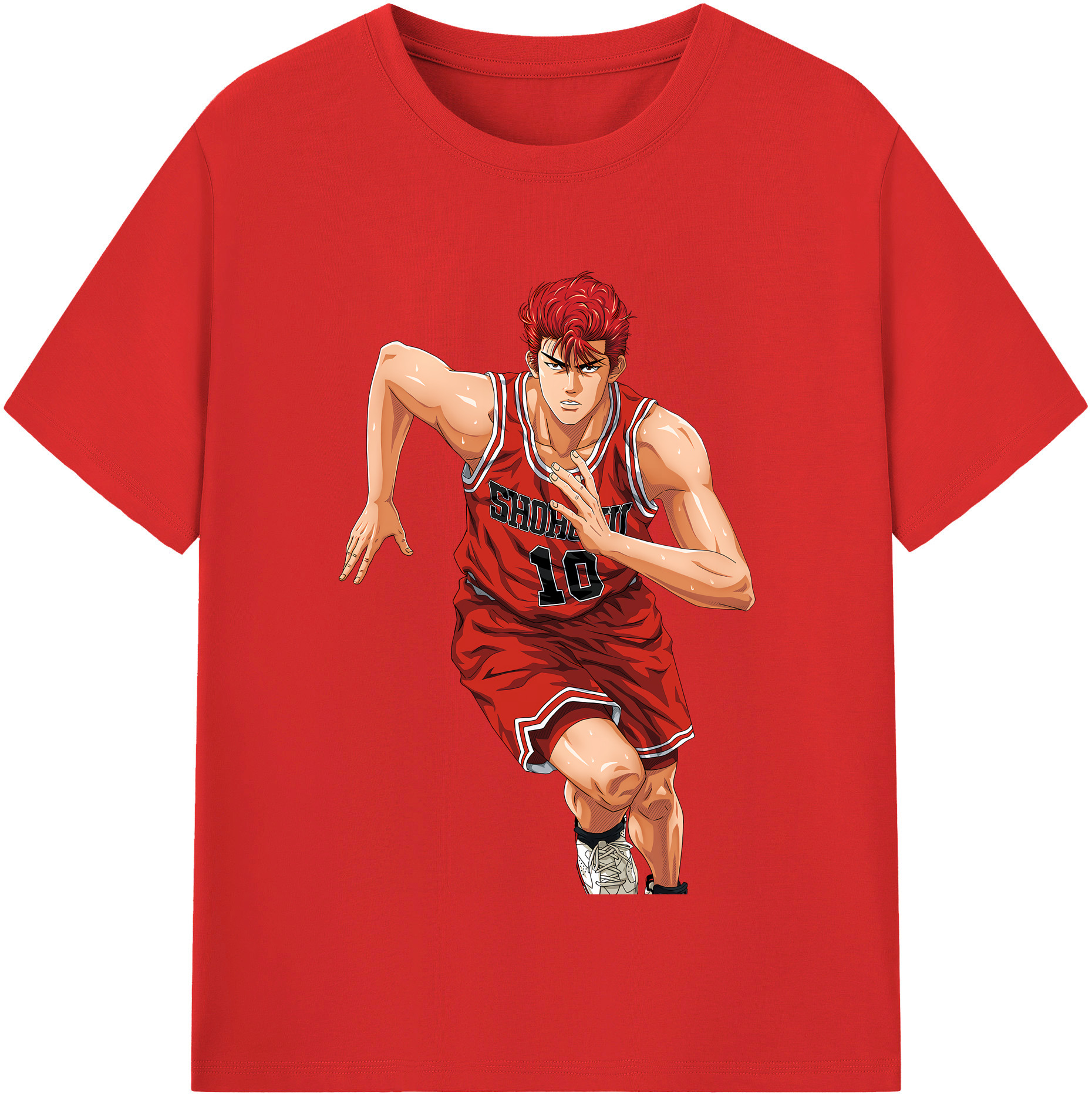 （画像用） SLAM DUNK／スラムダンク レディースカジュアルプリントTシャツ（綿100％）