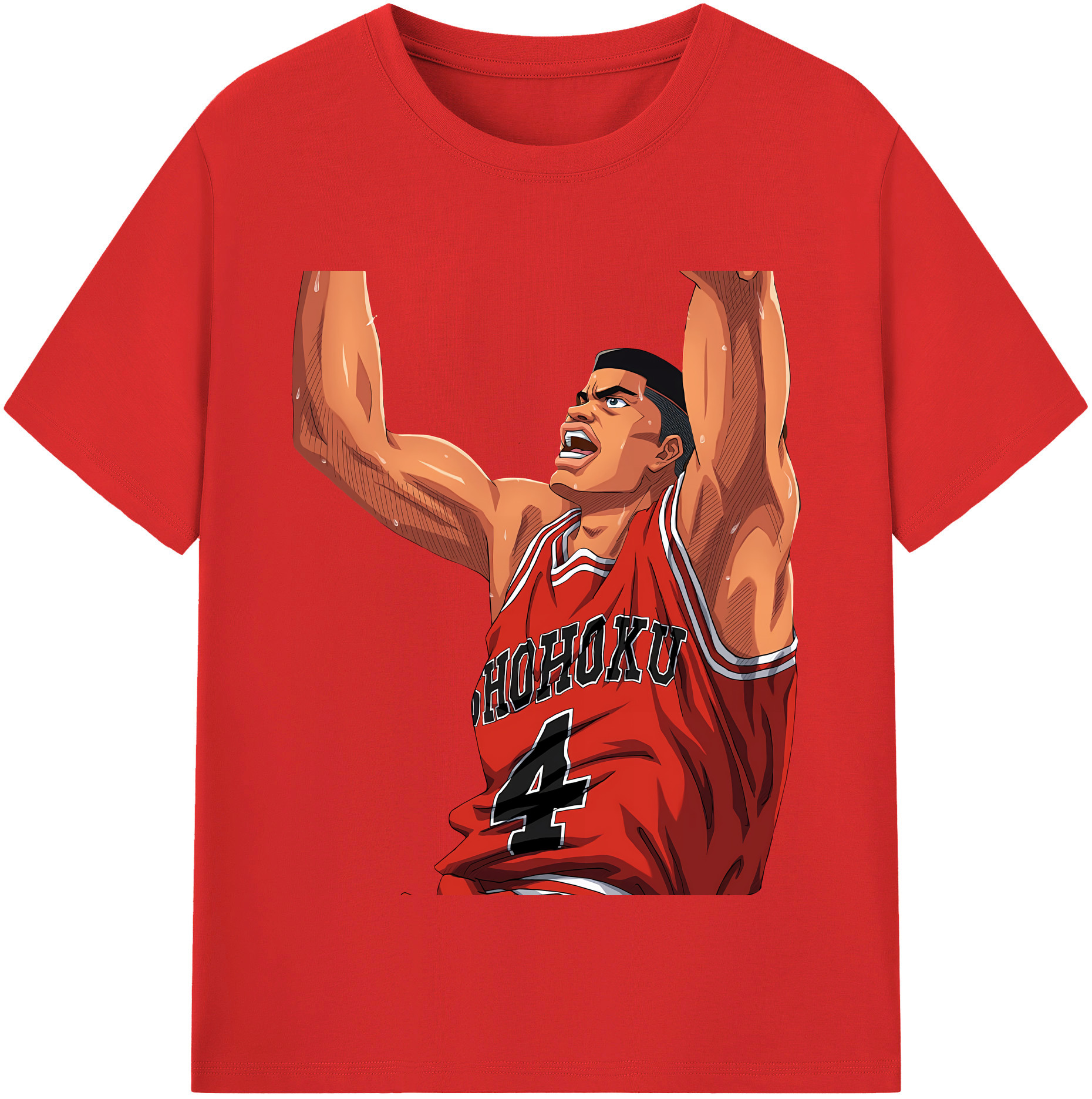 （画像用） SLAM DUNK／スラムダンク レディースカジュアルプリントTシャツ（綿100％）