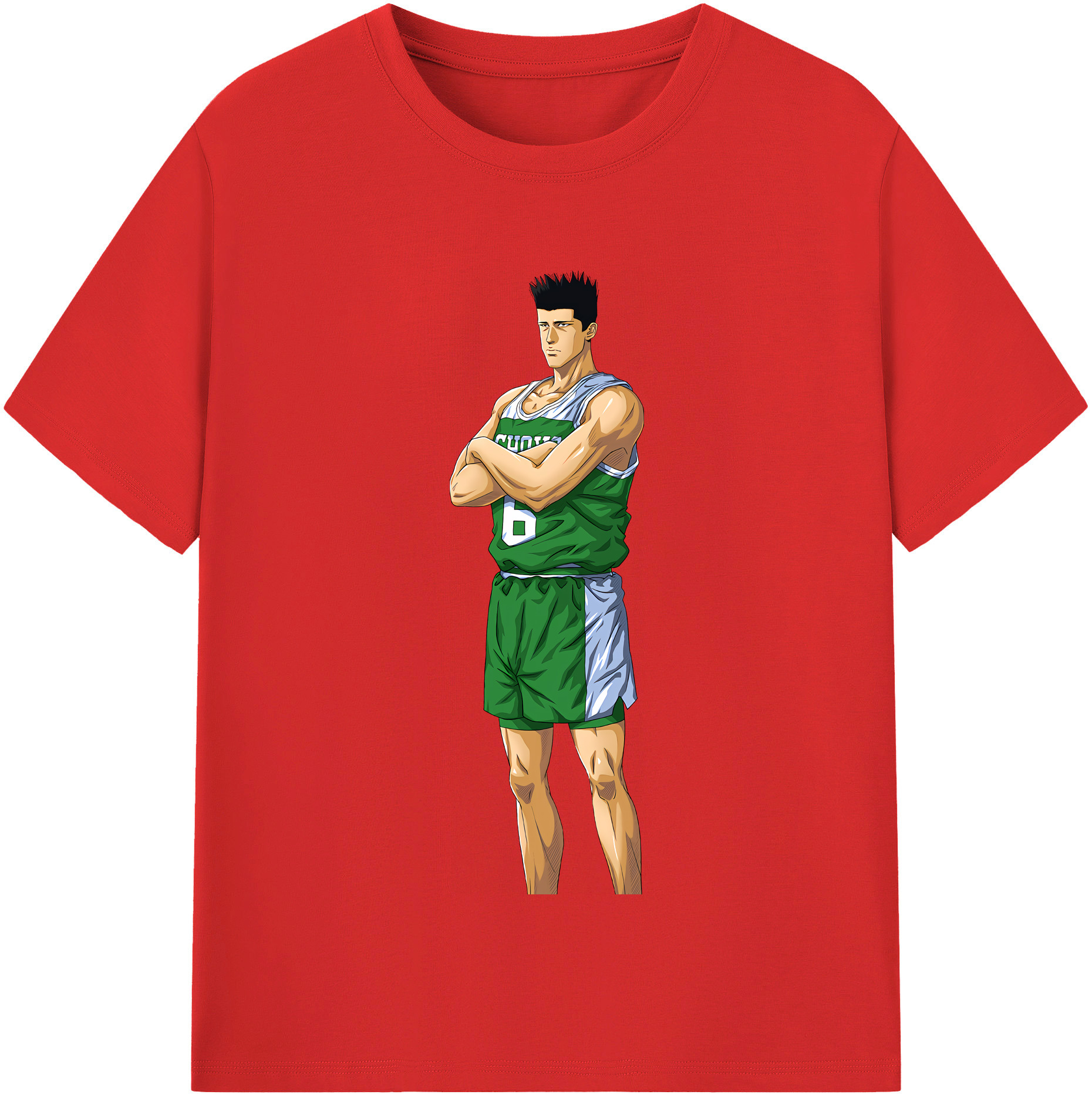 （画像用） SLAM DUNK／スラムダンク レディースカジュアルプリントTシャツ（綿100％）