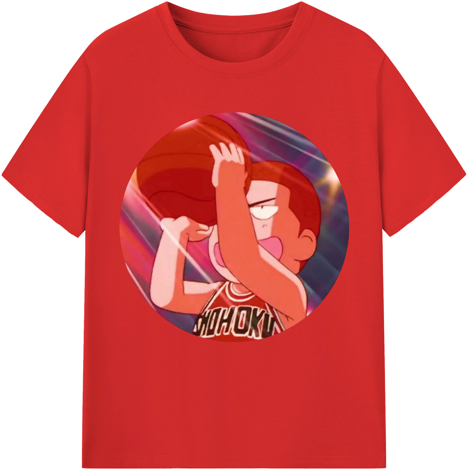 （画像用） SLAM DUNK／スラムダンク レディースカジュアルプリントTシャツ（綿100％）