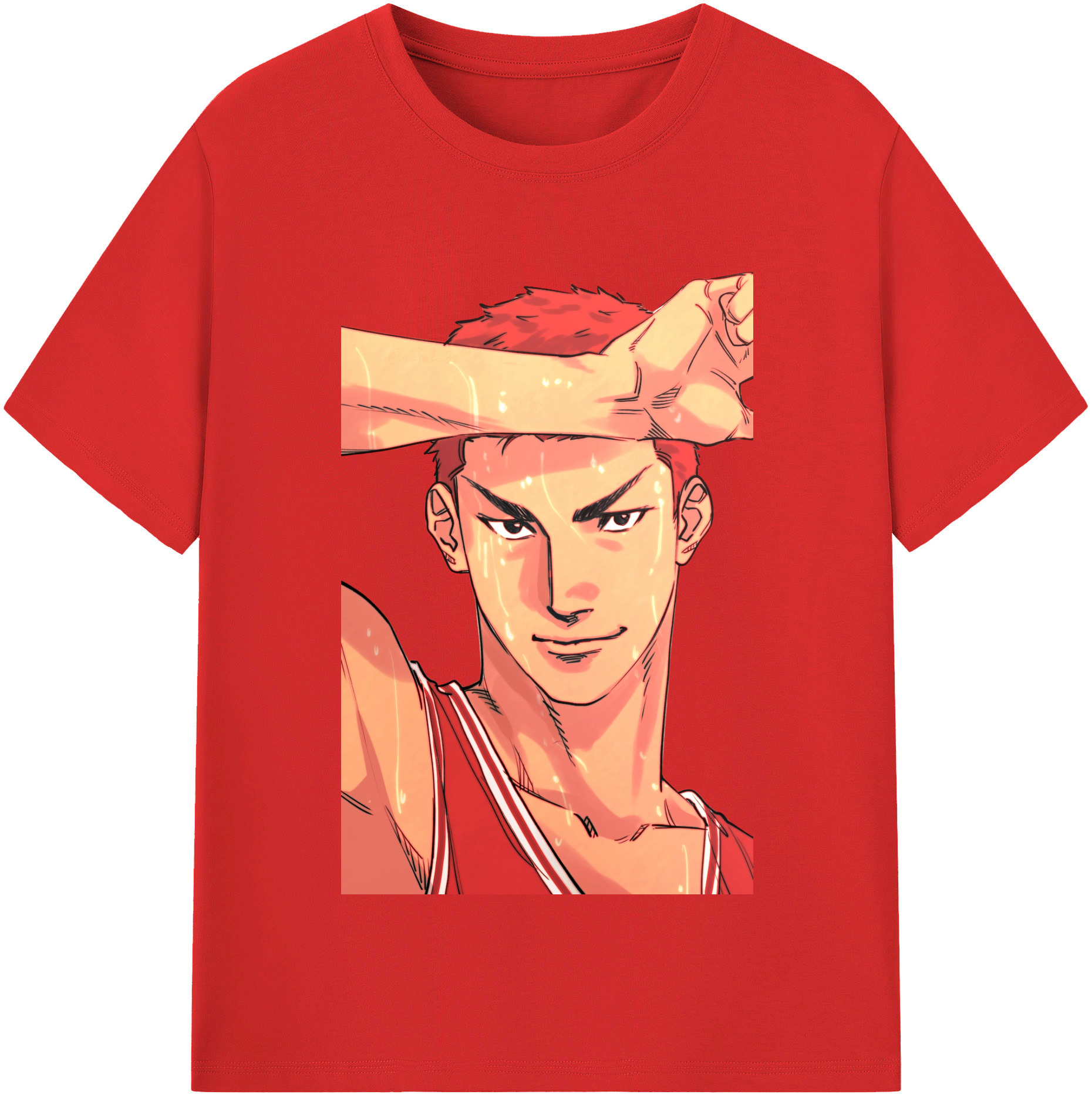 （画像用） SLAM DUNK／スラムダンク レディースカジュアルプリントTシャツ（綿100％）