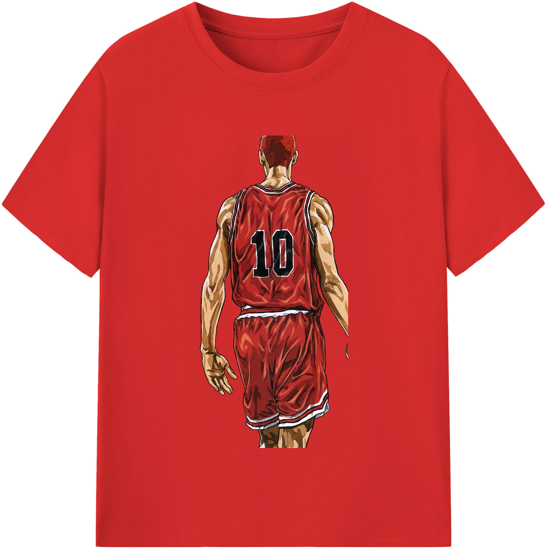 （画像用） SLAM DUNK／スラムダンク レディースカジュアルプリントTシャツ（綿100％）