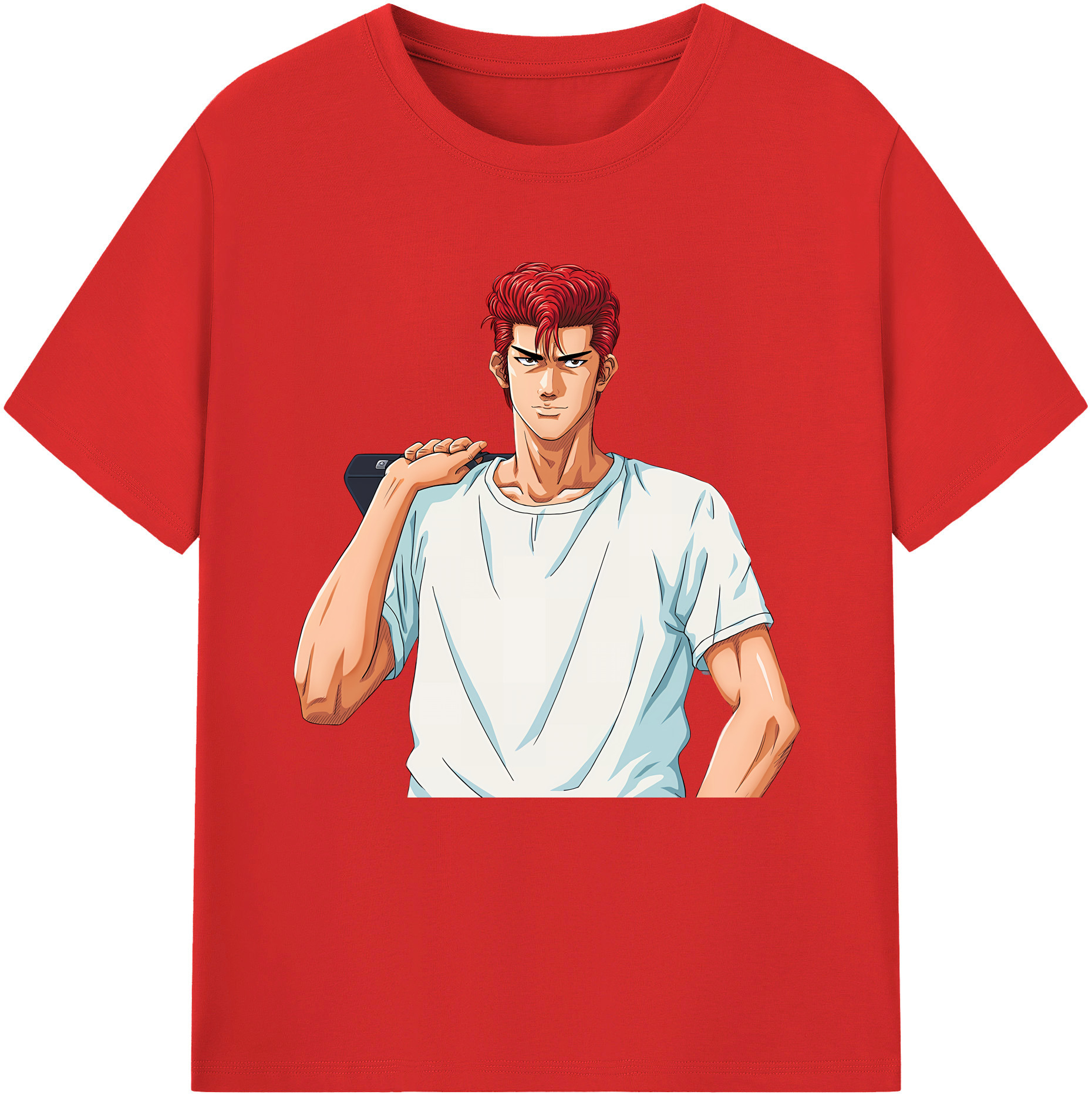 （画像用） SLAM DUNK／スラムダンク レディースカジュアルプリントTシャツ（綿100％）
