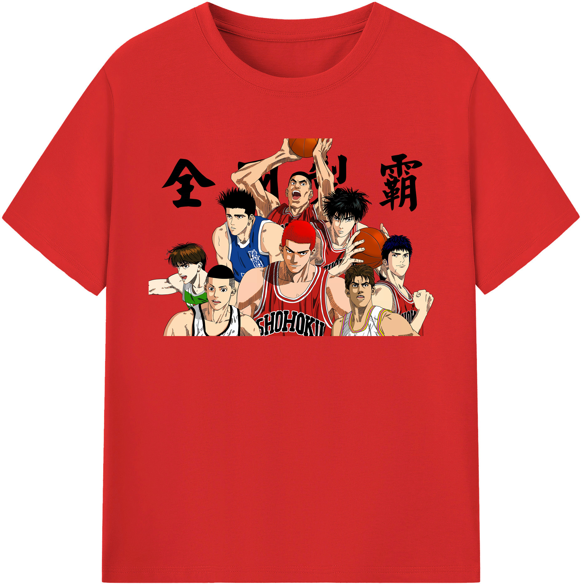 （画像用） SLAM DUNK／スラムダンク レディースカジュアルプリントTシャツ（綿100％）