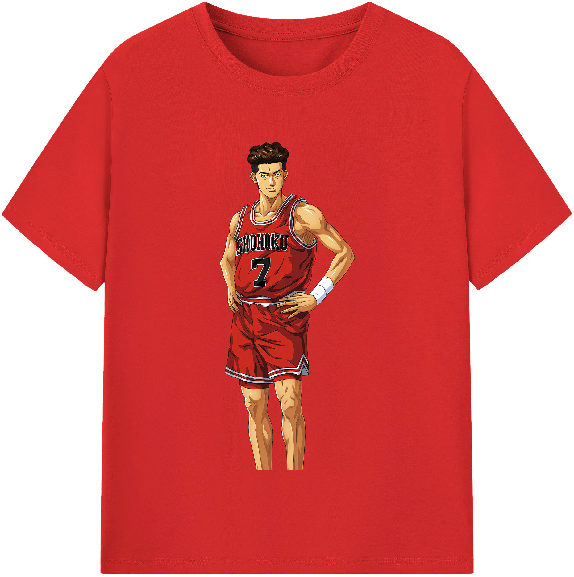 （画像用） SLAM DUNK／スラムダンク レディースカジュアルプリントTシャツ（綿100％）