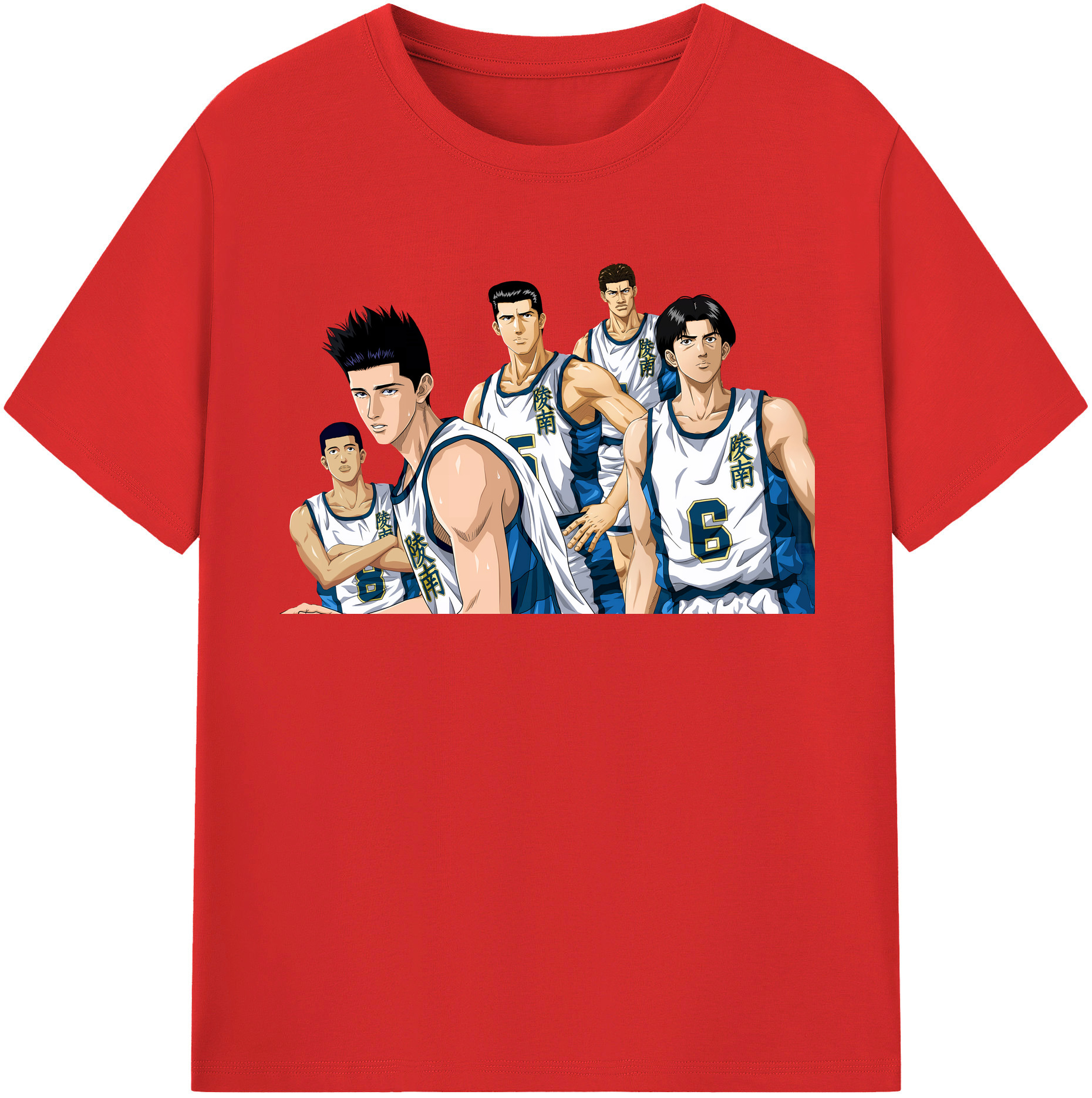 （画像用） SLAM DUNK／スラムダンク レディースカジュアルプリントTシャツ（綿100％）