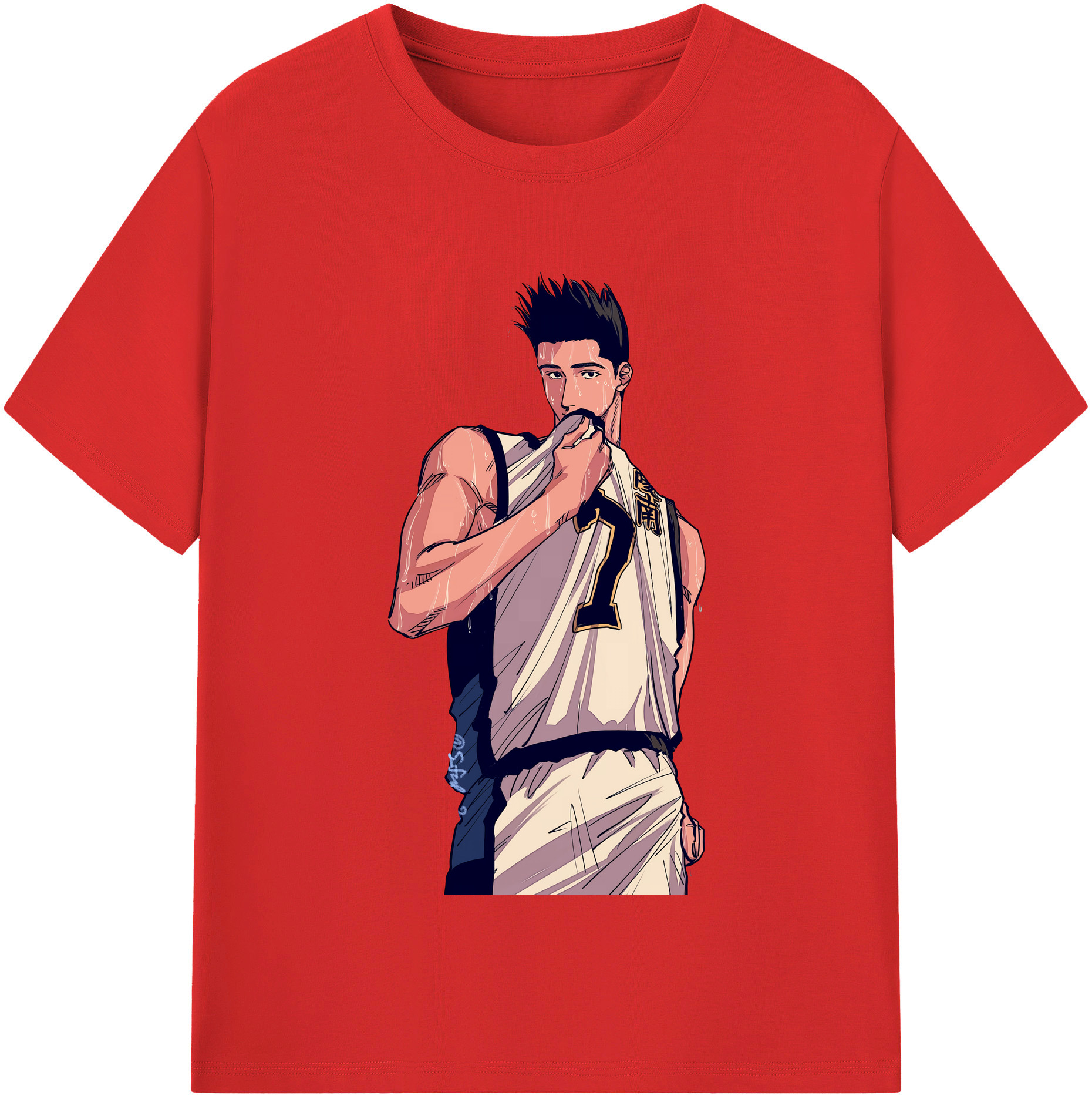 （画像用） SLAM DUNK／スラムダンク レディースカジュアルプリントTシャツ（綿100％）