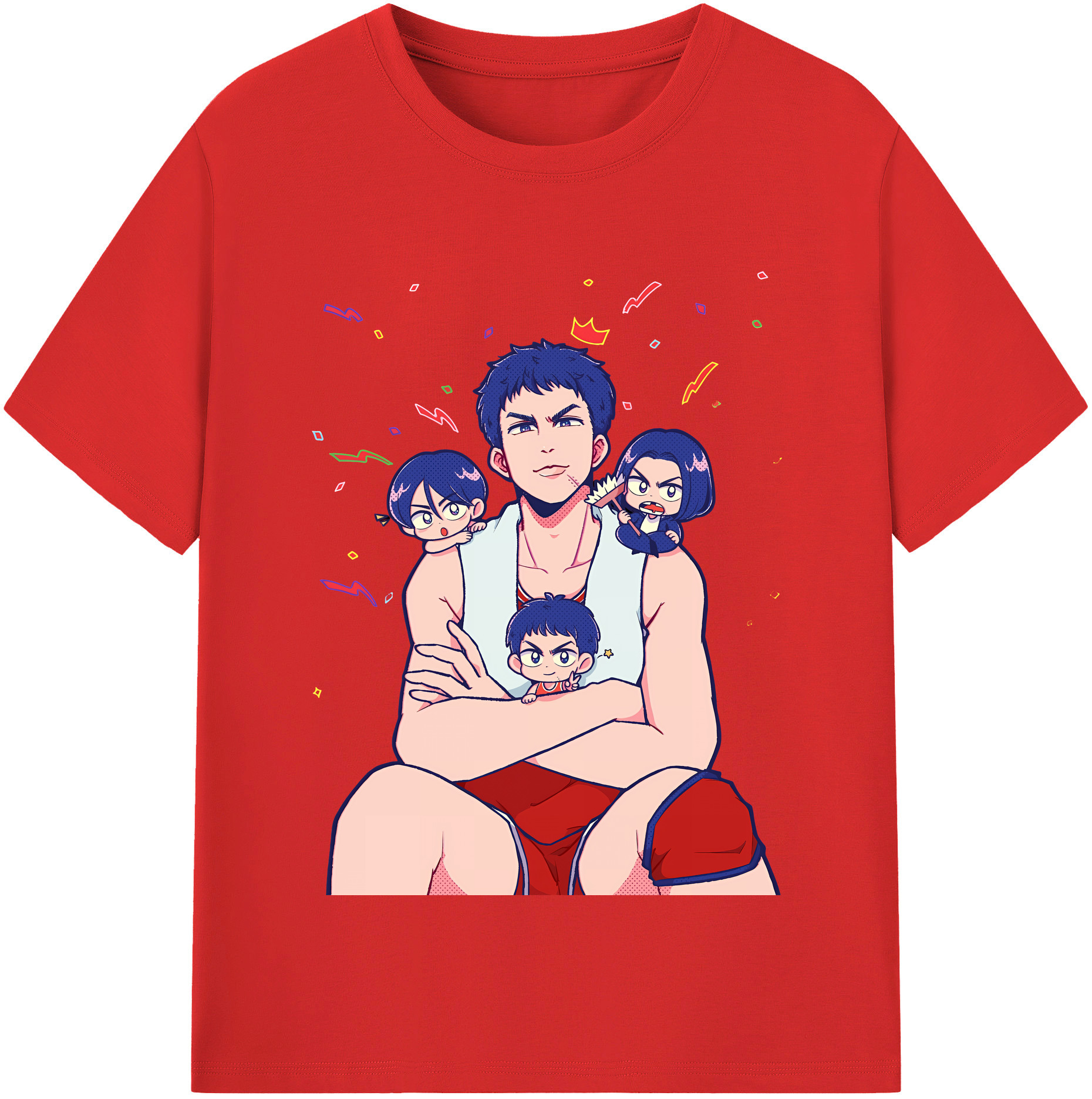 （画像用） SLAM DUNK／スラムダンク レディースカジュアルプリントTシャツ（綿100％）