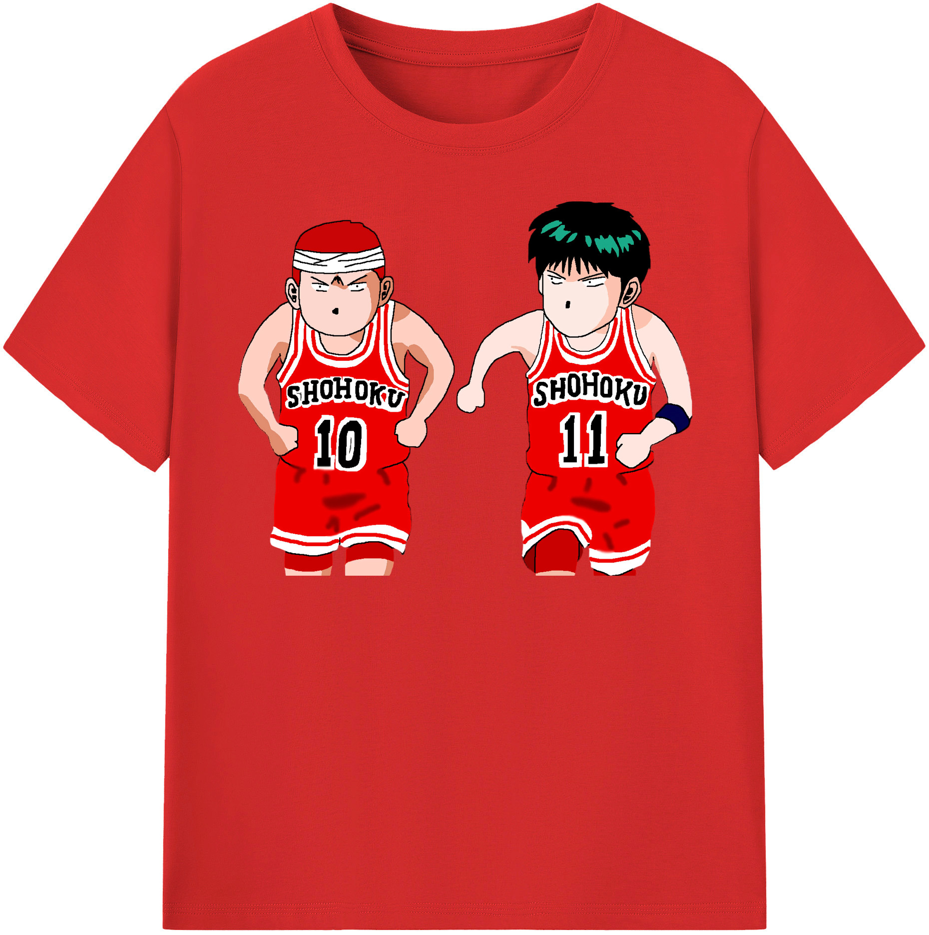 （画像用） SLAM DUNK／スラムダンク レディースカジュアルプリントTシャツ（綿100％）