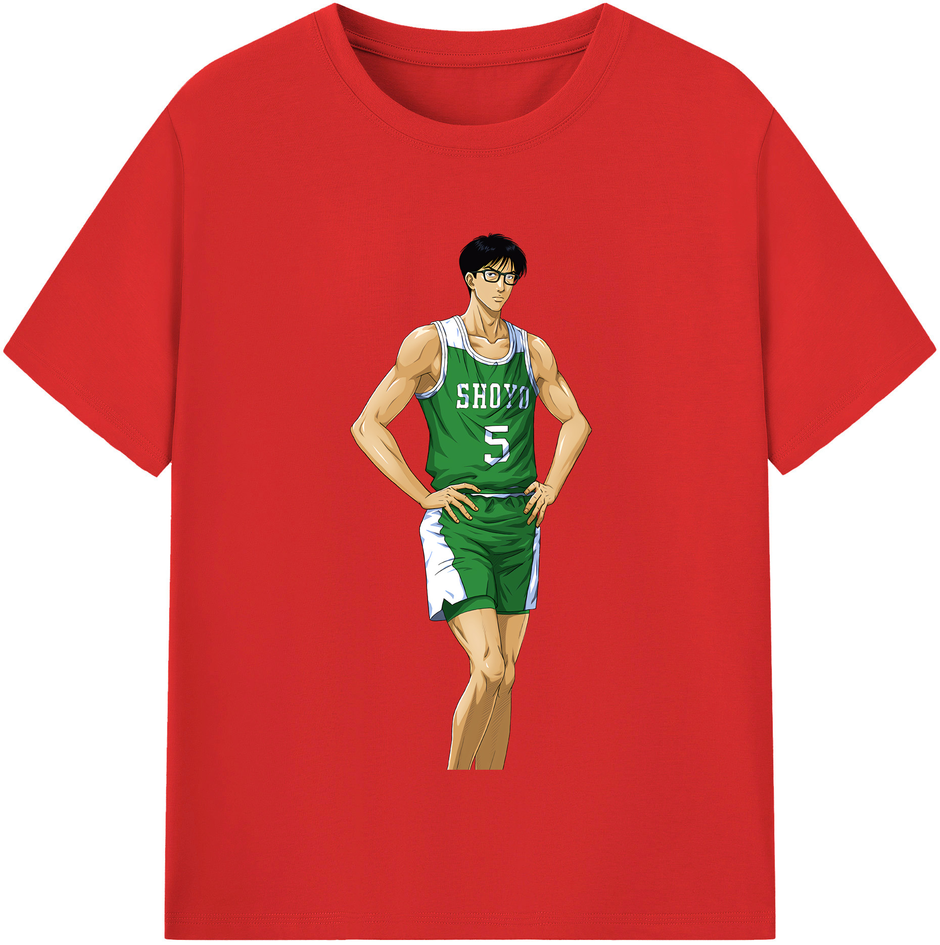 （画像用） SLAM DUNK／スラムダンク レディースカジュアルプリントTシャツ（綿100％）