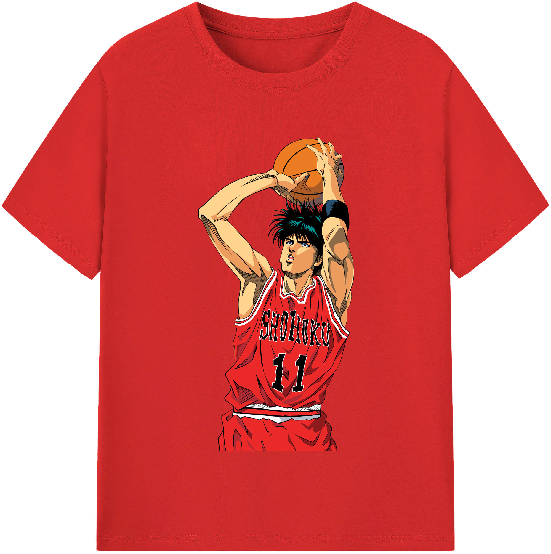 （画像用） SLAM DUNK／スラムダンク レディースカジュアルプリントTシャツ（綿100％）