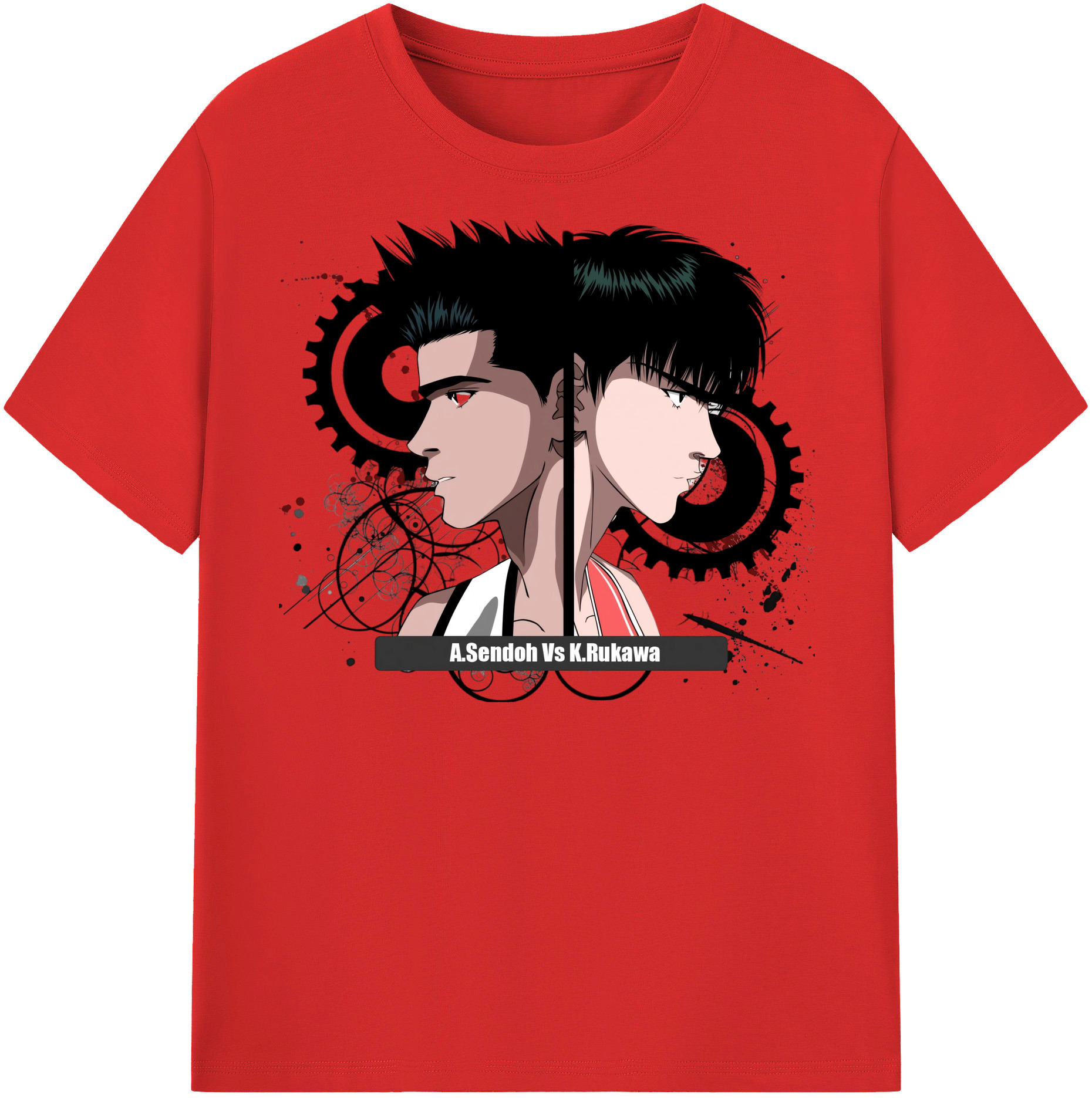 （画像用） SLAM DUNK／スラムダンク レディースカジュアルプリントTシャツ（綿100％）