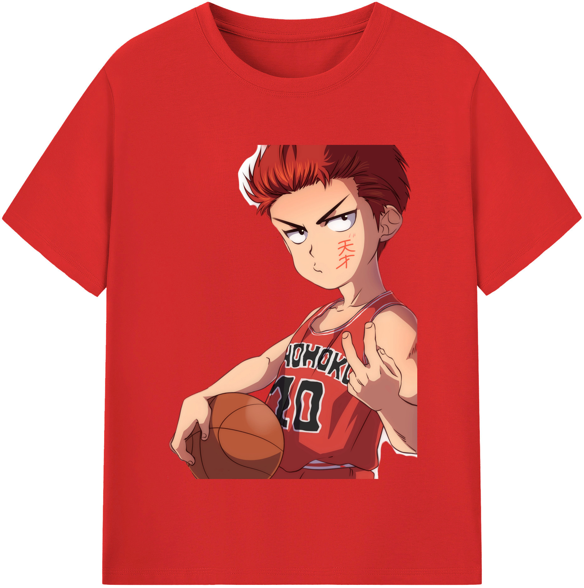 （画像用） SLAM DUNK／スラムダンク レディースカジュアルプリントTシャツ（綿100％）