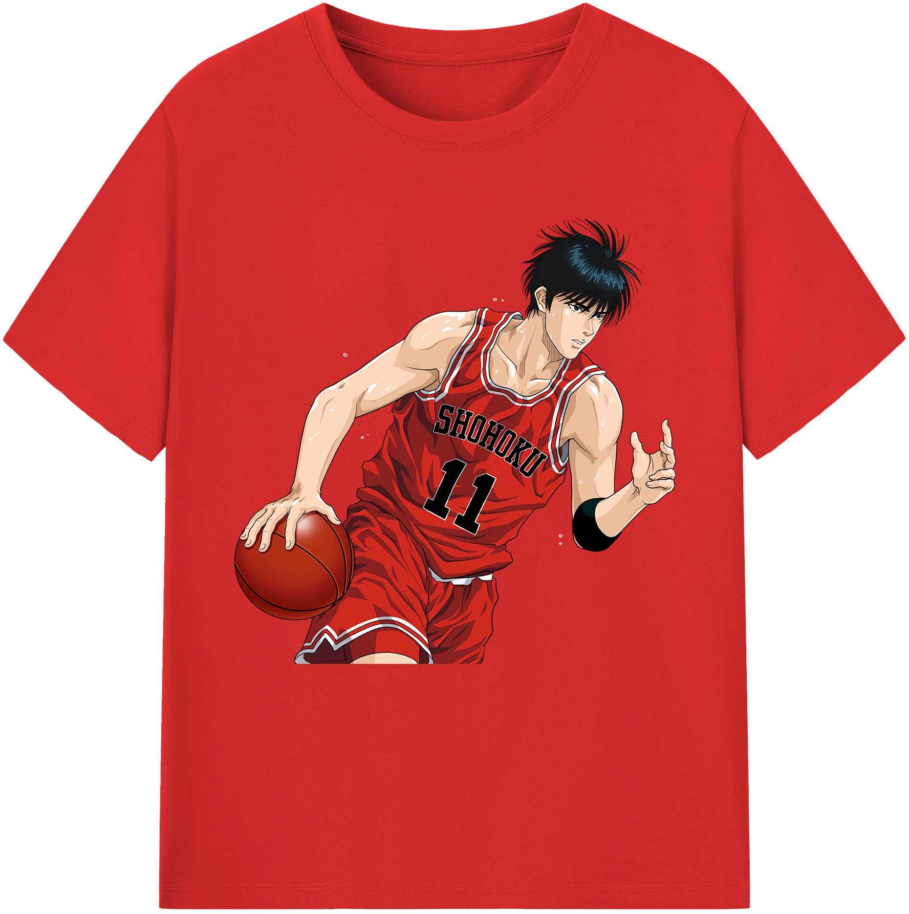 （画像用） SLAM DUNK／スラムダンク レディースカジュアルプリントTシャツ（綿100％）