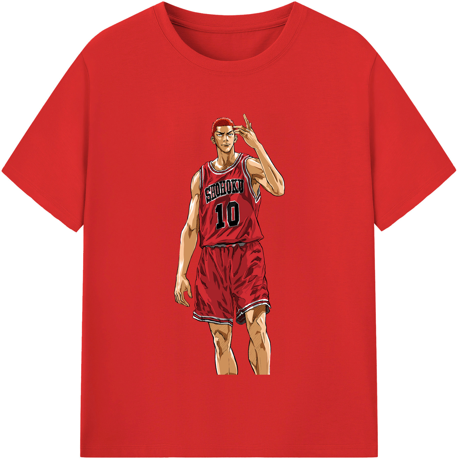 （画像用） SLAM DUNK／スラムダンク レディースカジュアルプリントTシャツ（綿100％）