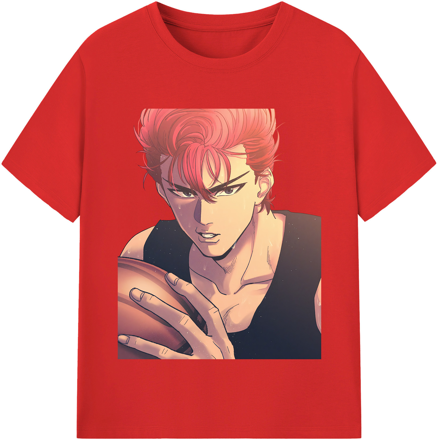 （画像用） SLAM DUNK／スラムダンク レディースカジュアルプリントTシャツ（綿100％）