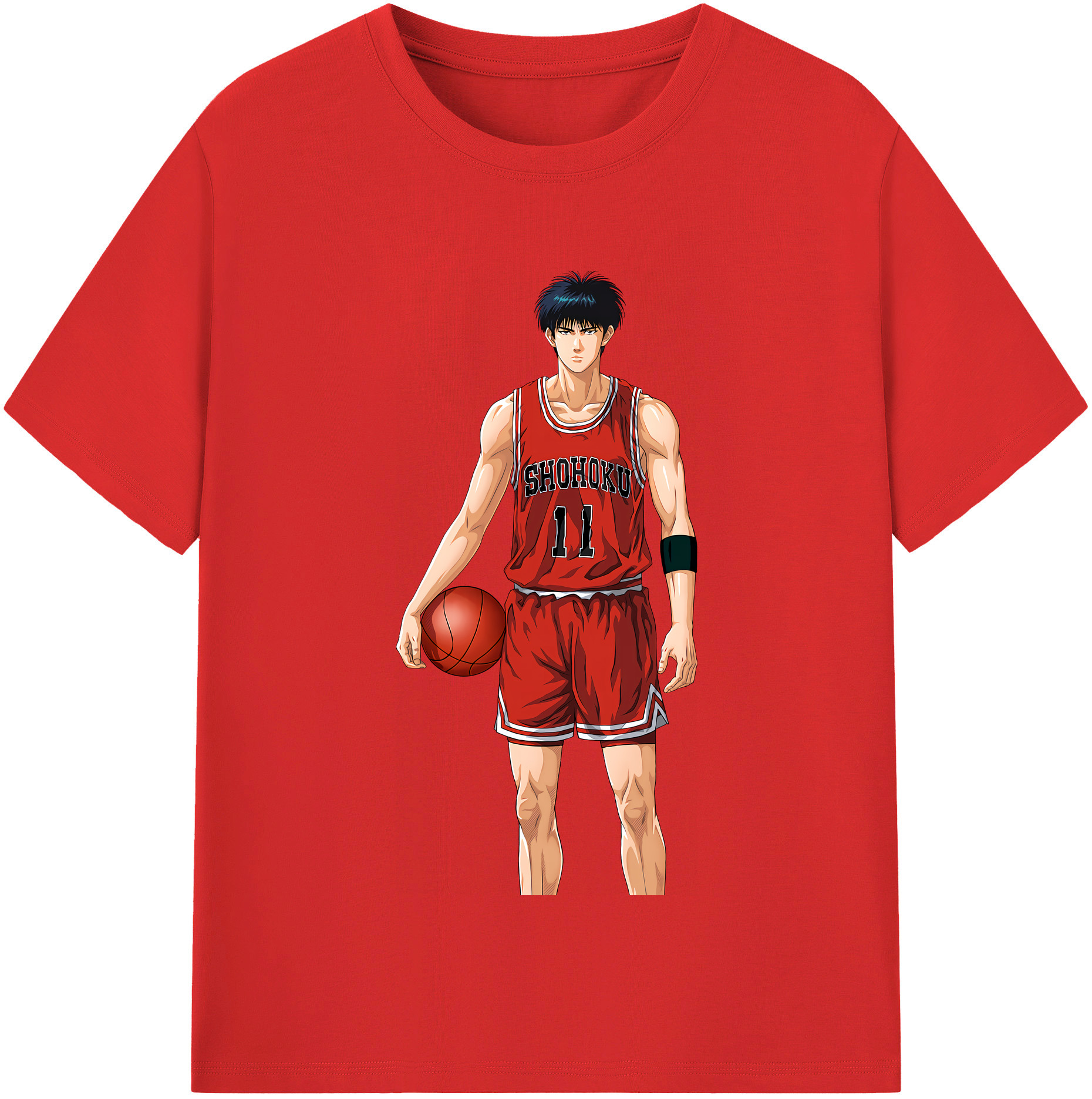 （画像用） SLAM DUNK／スラムダンク レディースカジュアルプリントTシャツ（綿100％）