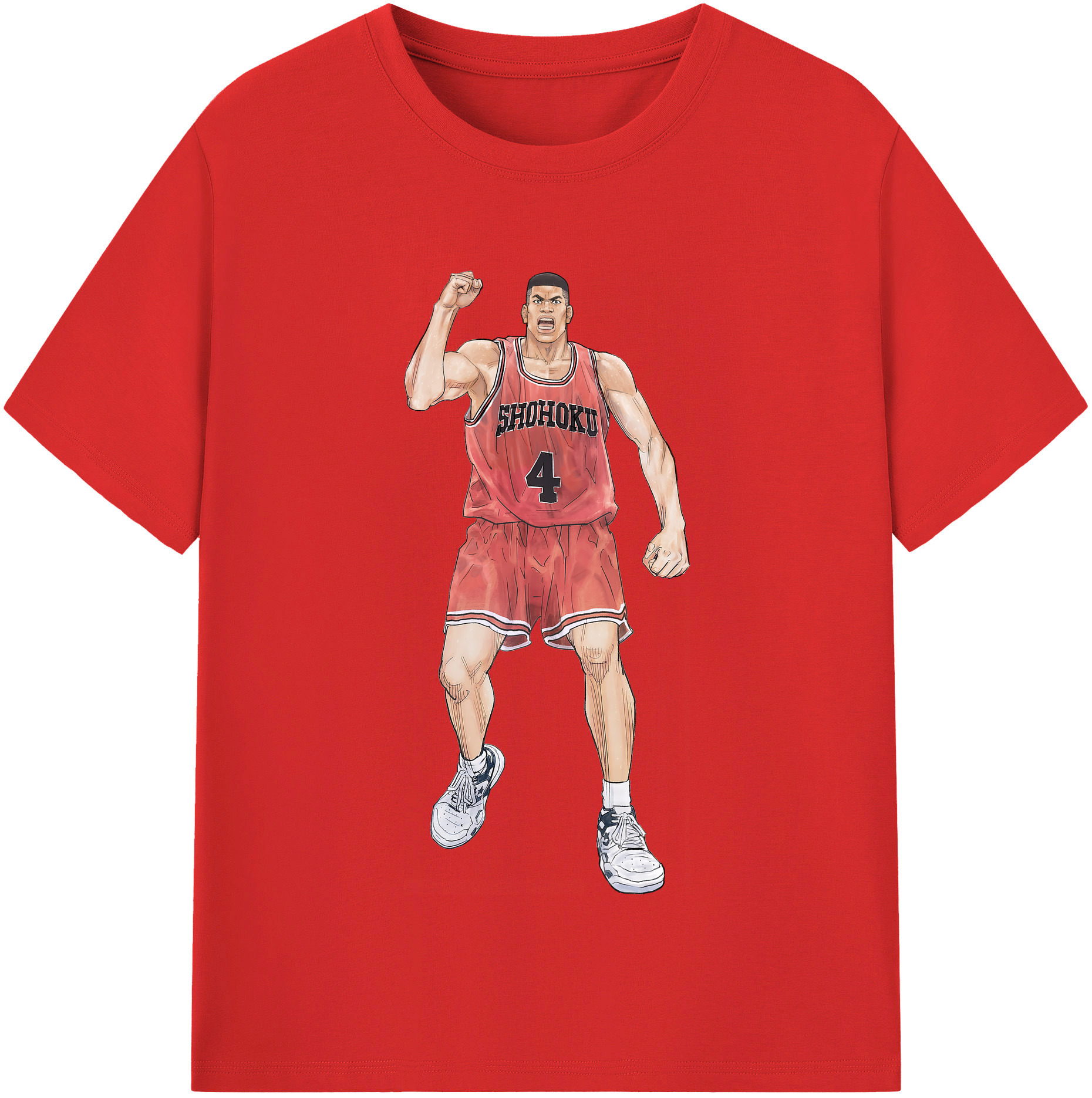 （画像用） SLAM DUNK／スラムダンク レディースカジュアルプリントTシャツ（綿100％）