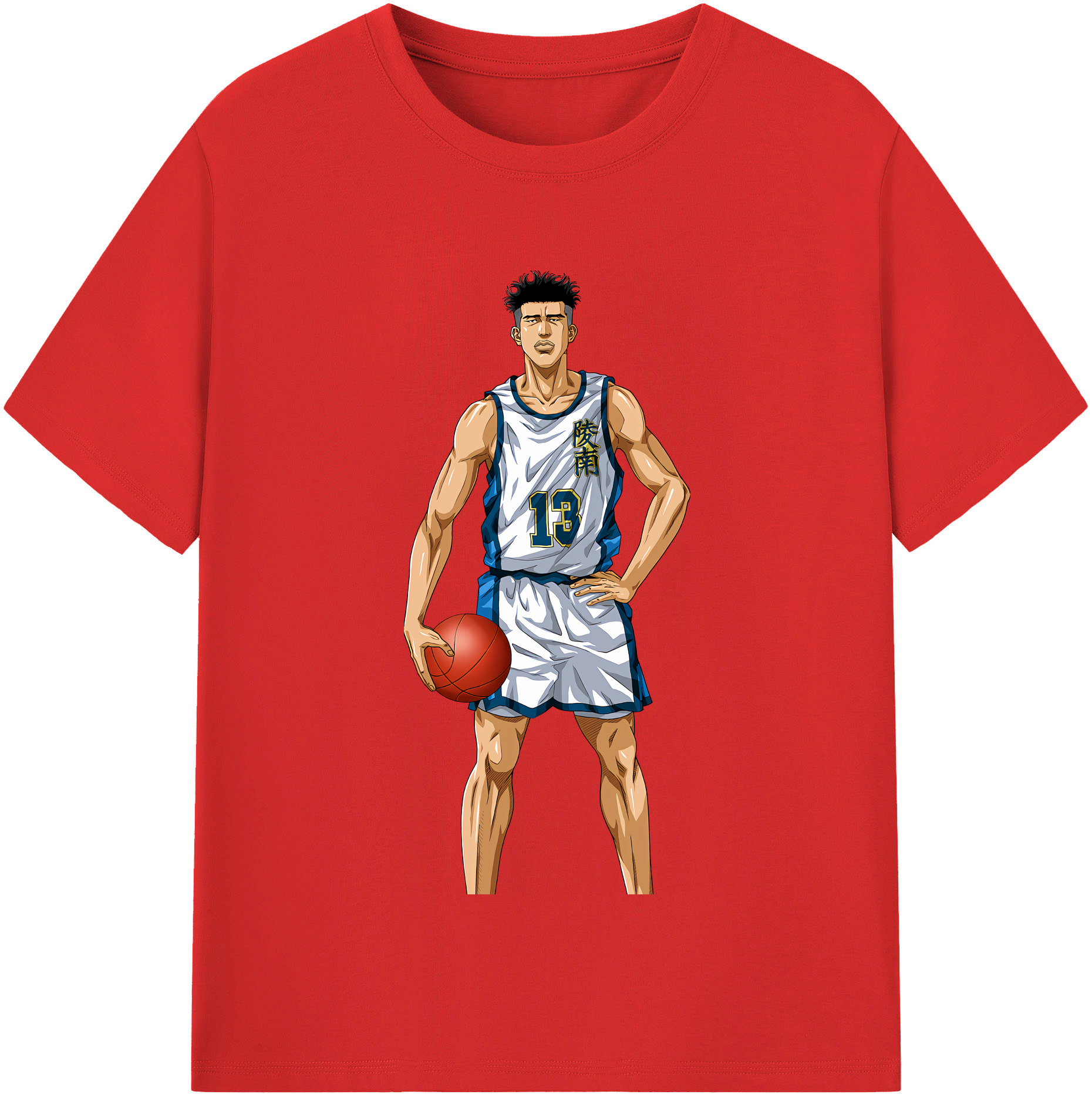 （画像用） SLAM DUNK／スラムダンク レディースカジュアルプリントTシャツ（綿100％）