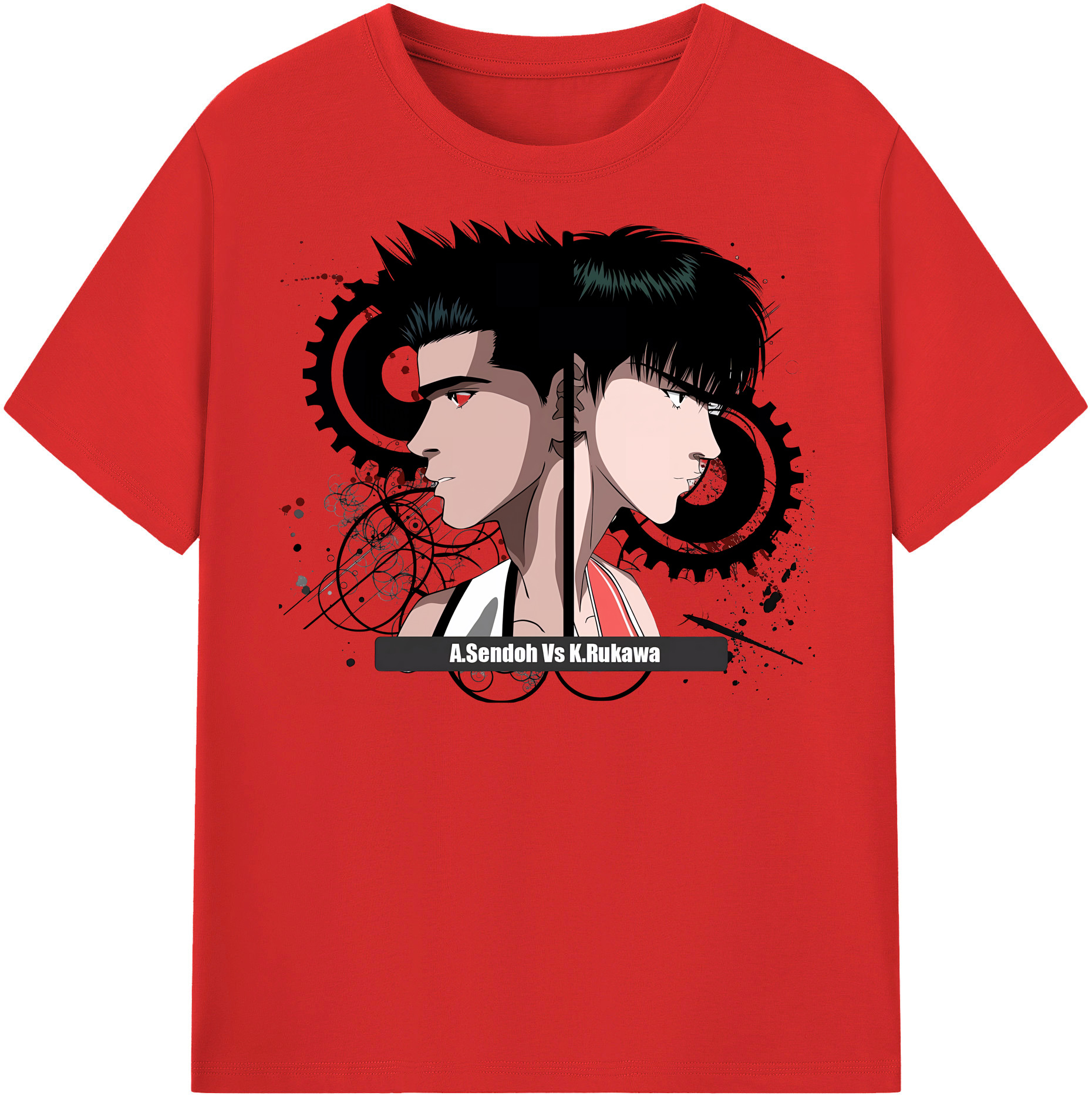 （画像用） SLAM DUNK／スラムダンク レディースカジュアルプリントTシャツ（綿100％）