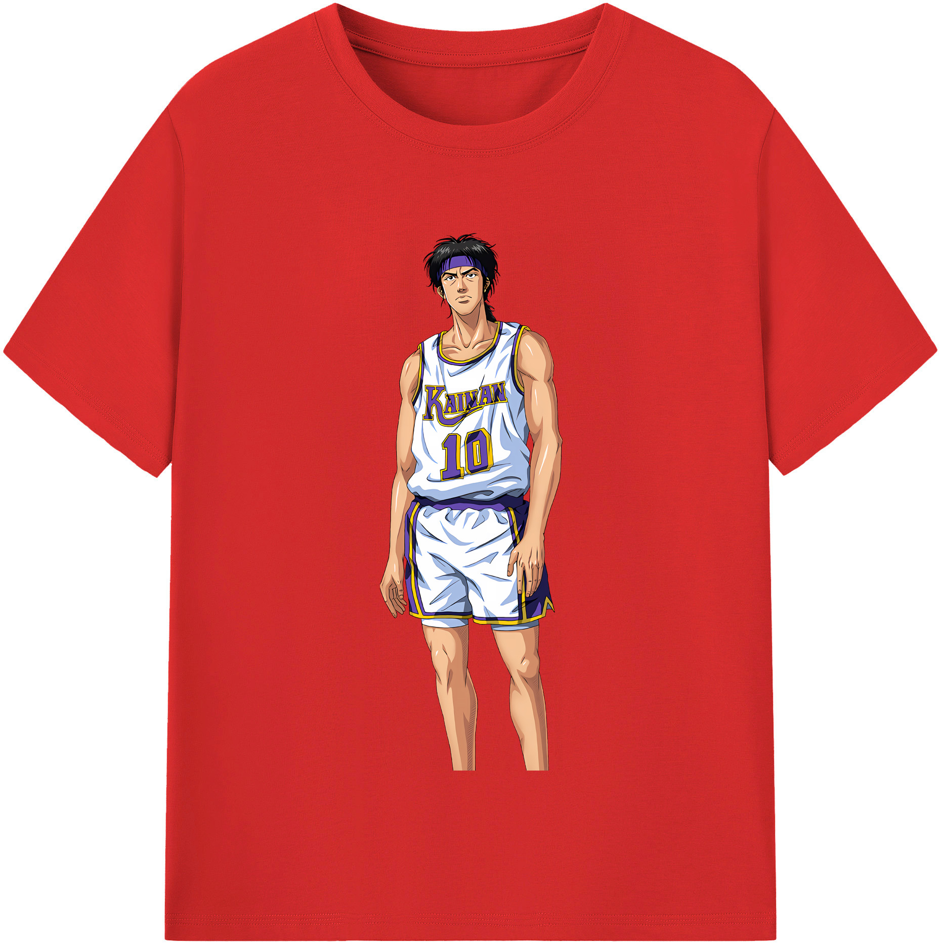 （画像用） SLAM DUNK／スラムダンク レディースカジュアルプリントTシャツ（綿100％）