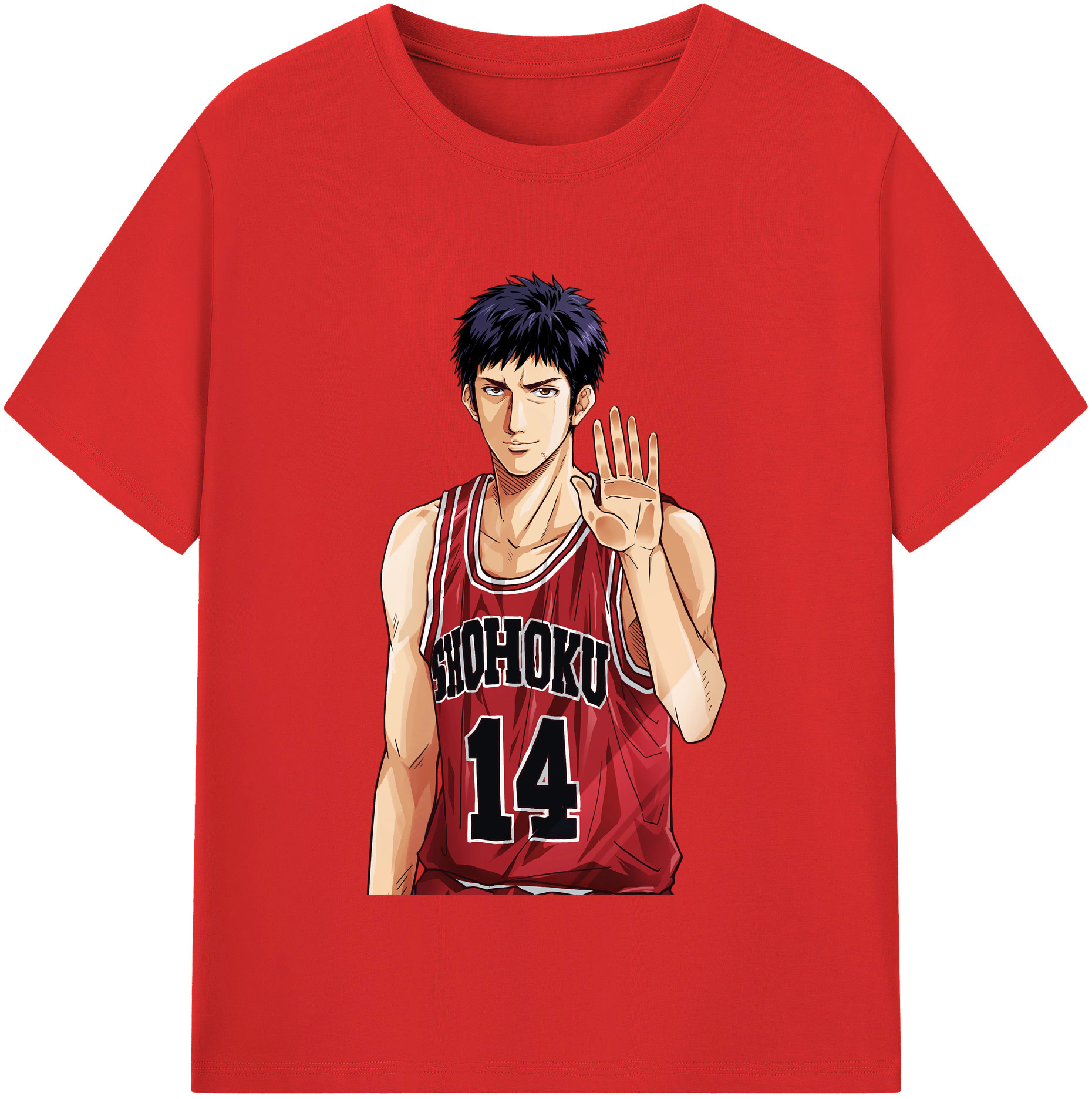 （画像用） SLAM DUNK／スラムダンク レディースカジュアルプリントTシャツ（綿100％）