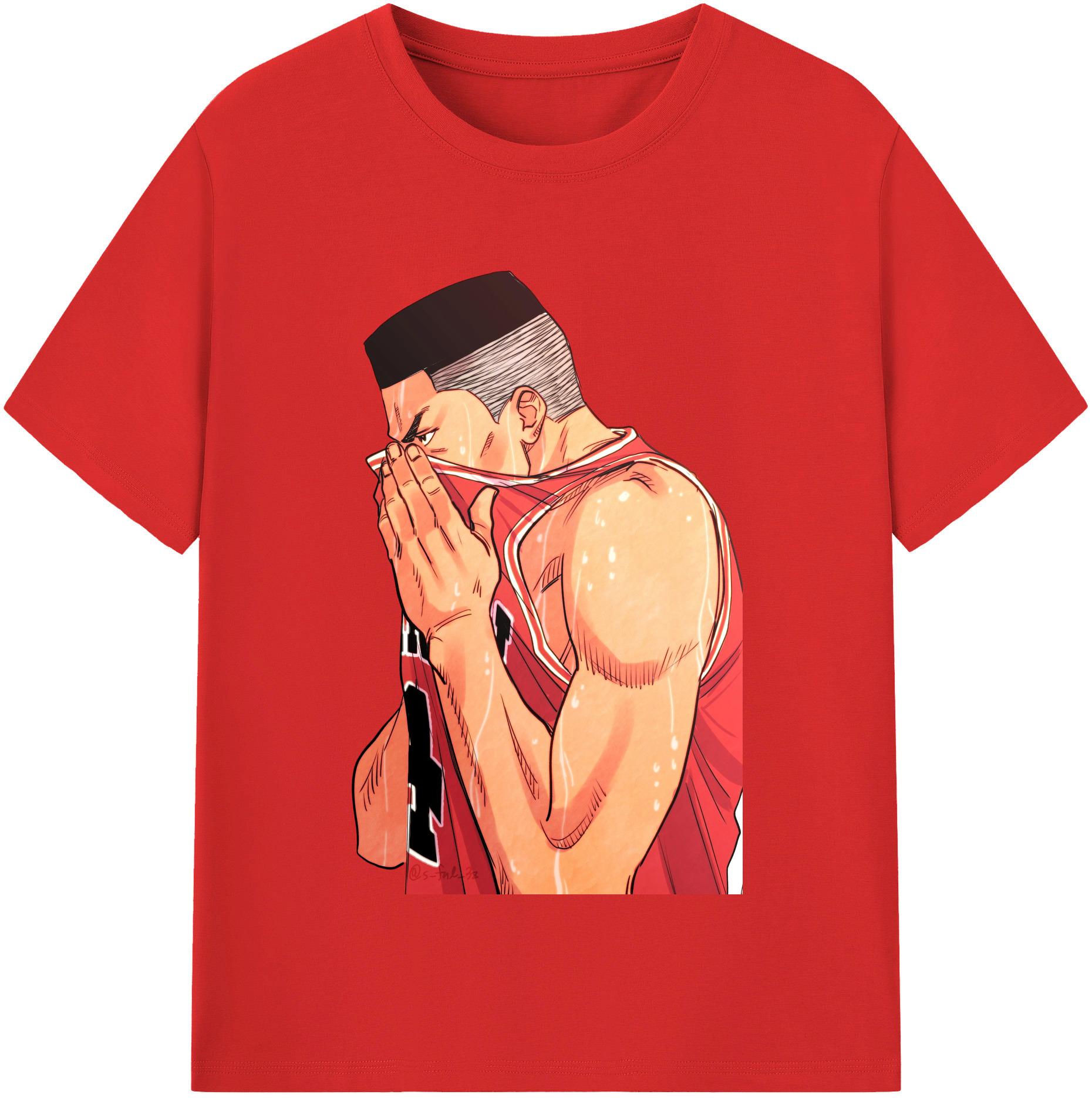（画像用） SLAM DUNK／スラムダンク レディースカジュアルプリントTシャツ（綿100％）