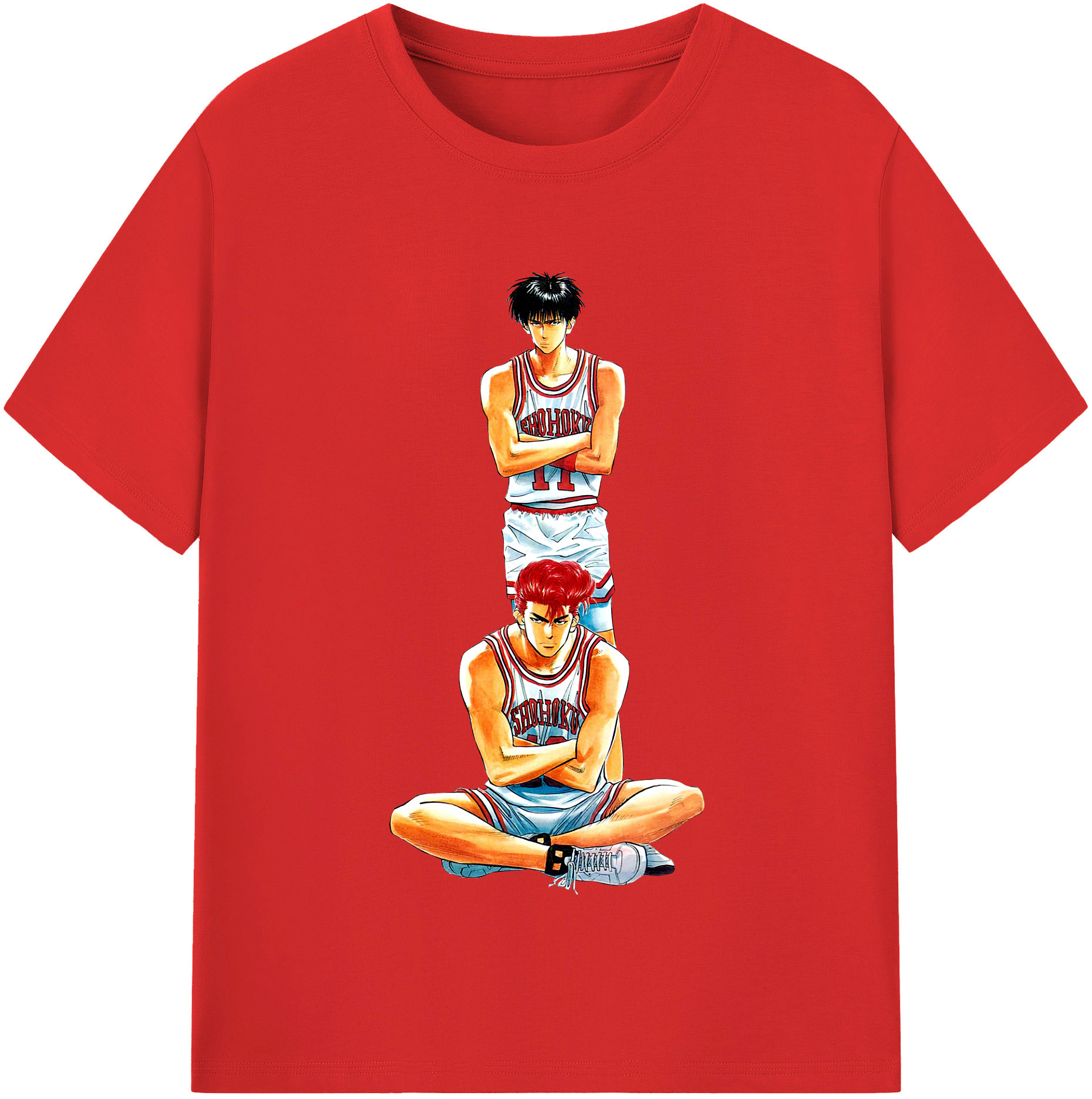 （画像用） SLAM DUNK／スラムダンク レディースカジュアルプリントTシャツ（綿100％）