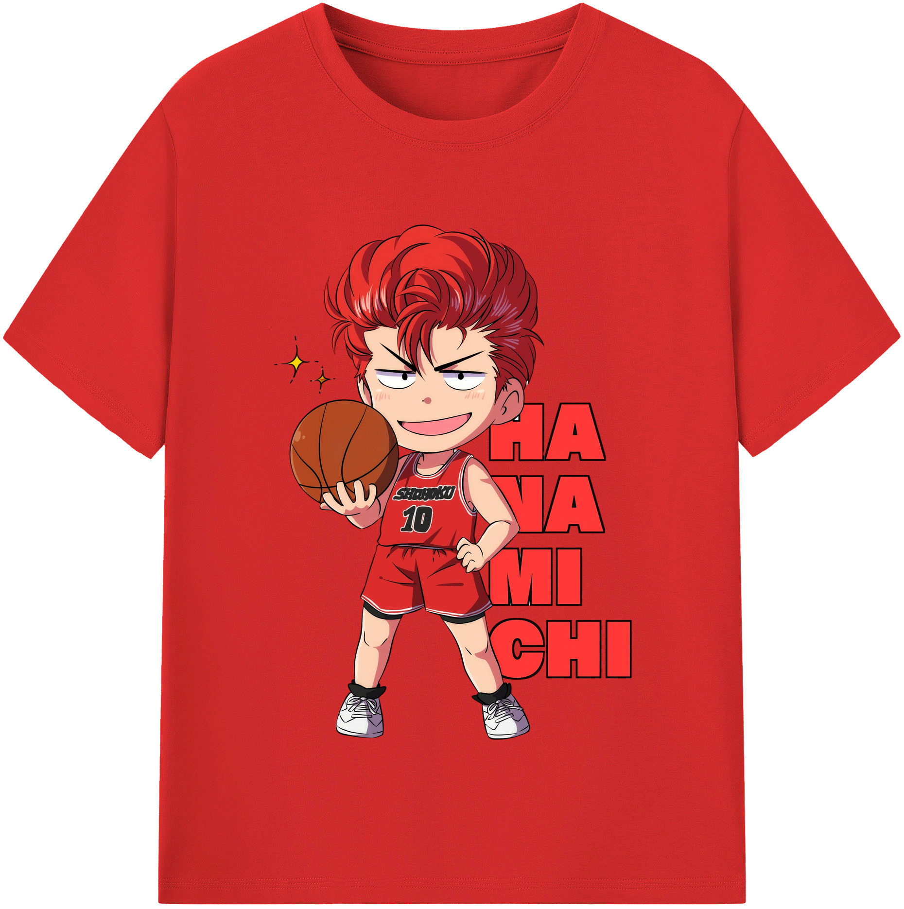 （画像用） SLAM DUNK／スラムダンク レディースカジュアルプリントTシャツ（綿100％）