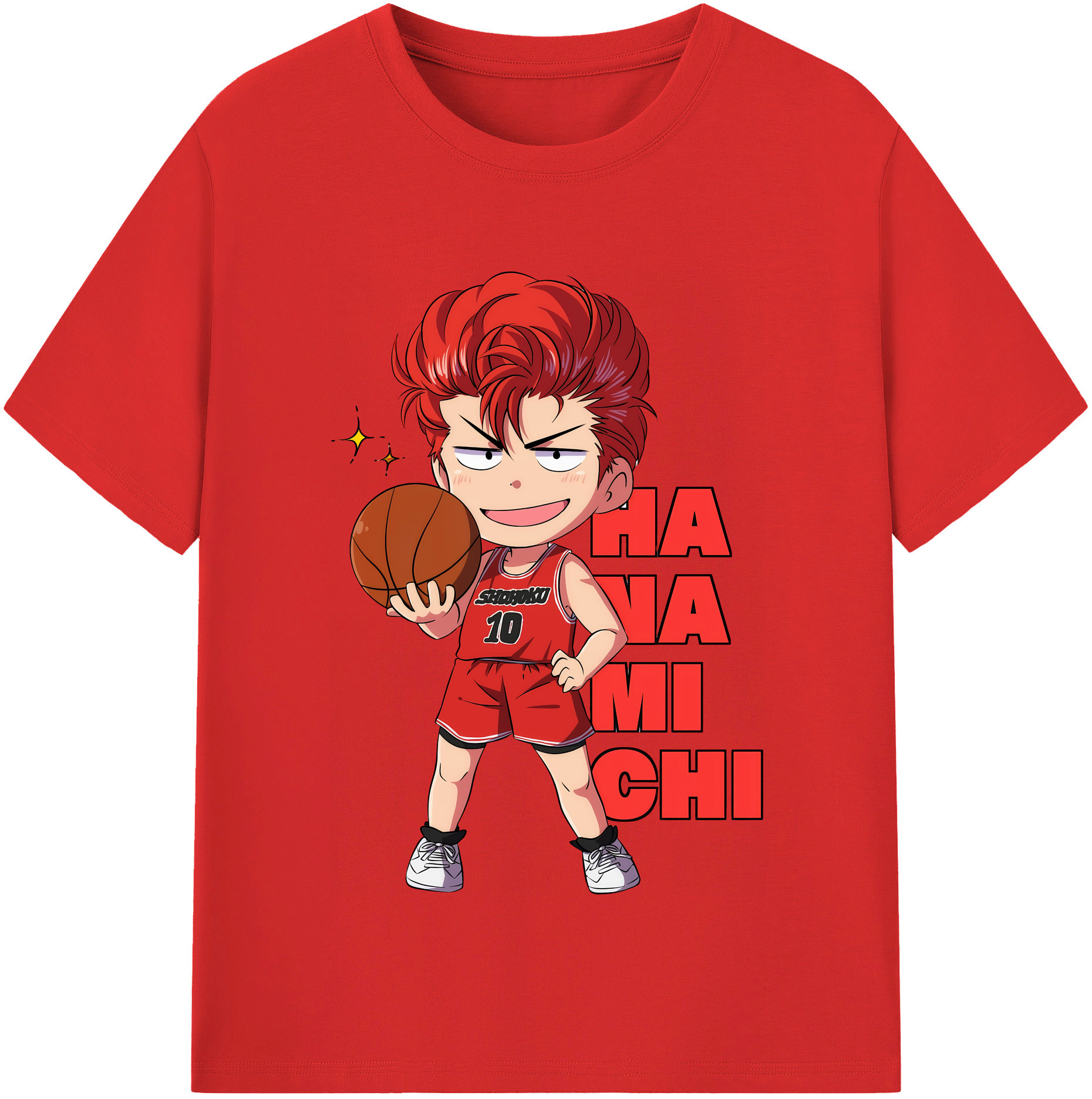 （画像用） SLAM DUNK／スラムダンク レディースカジュアルプリントTシャツ（綿100％）