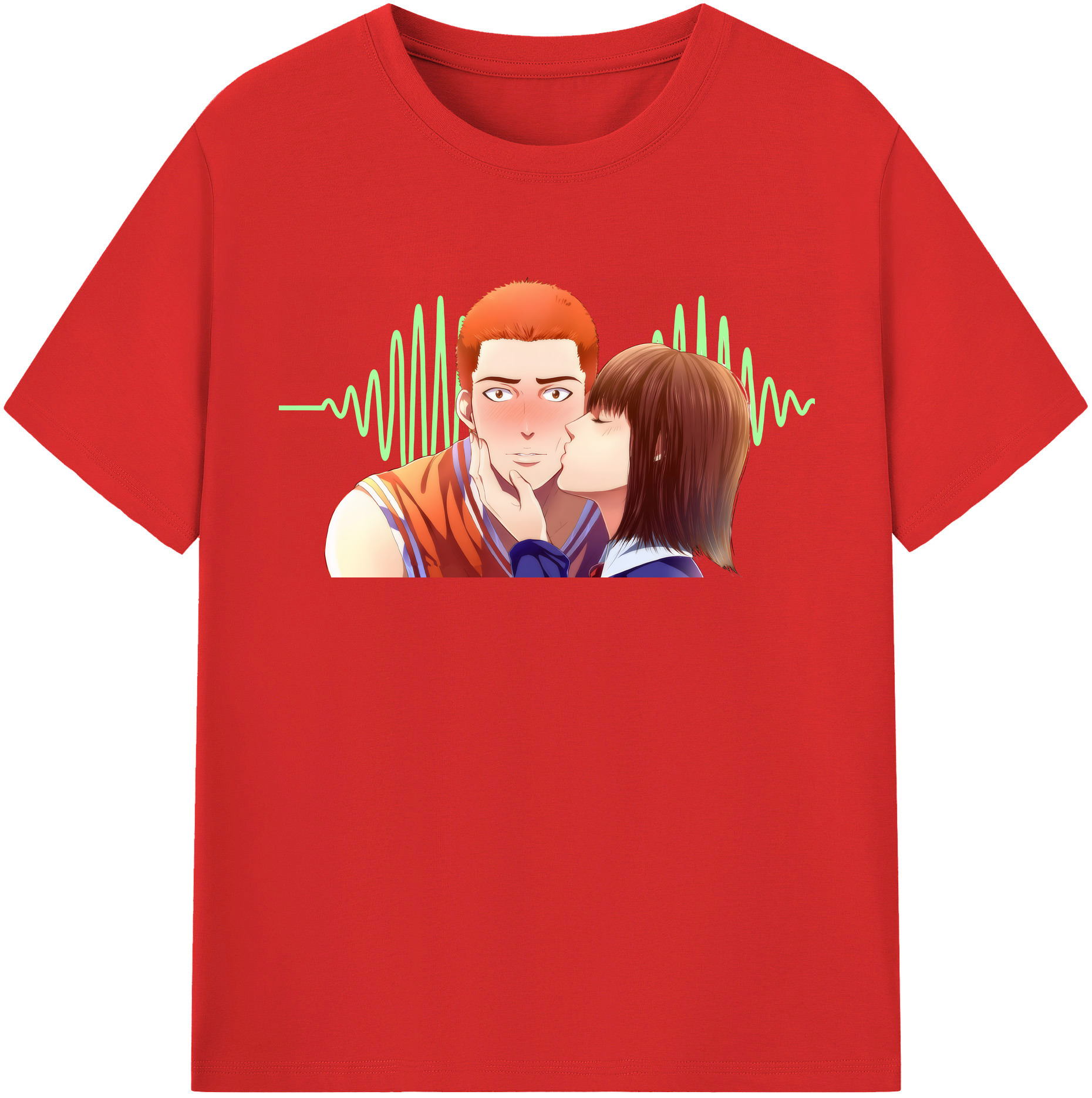 （画像用） SLAM DUNK／スラムダンク レディースカジュアルプリントTシャツ（綿100％）