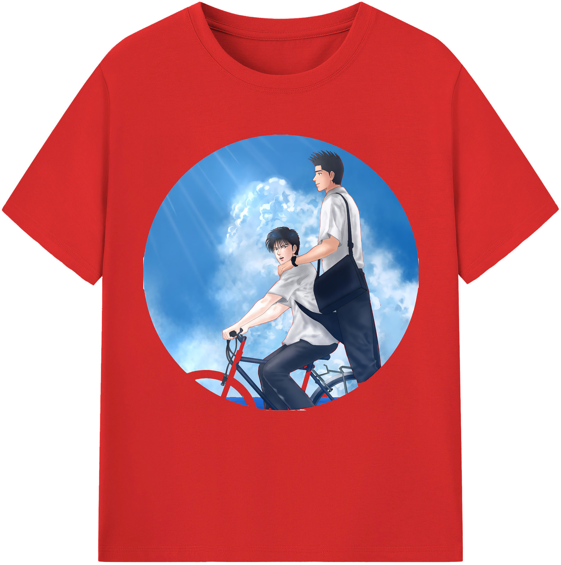 （画像用） SLAM DUNK／スラムダンク レディースカジュアルプリントTシャツ（綿100％）