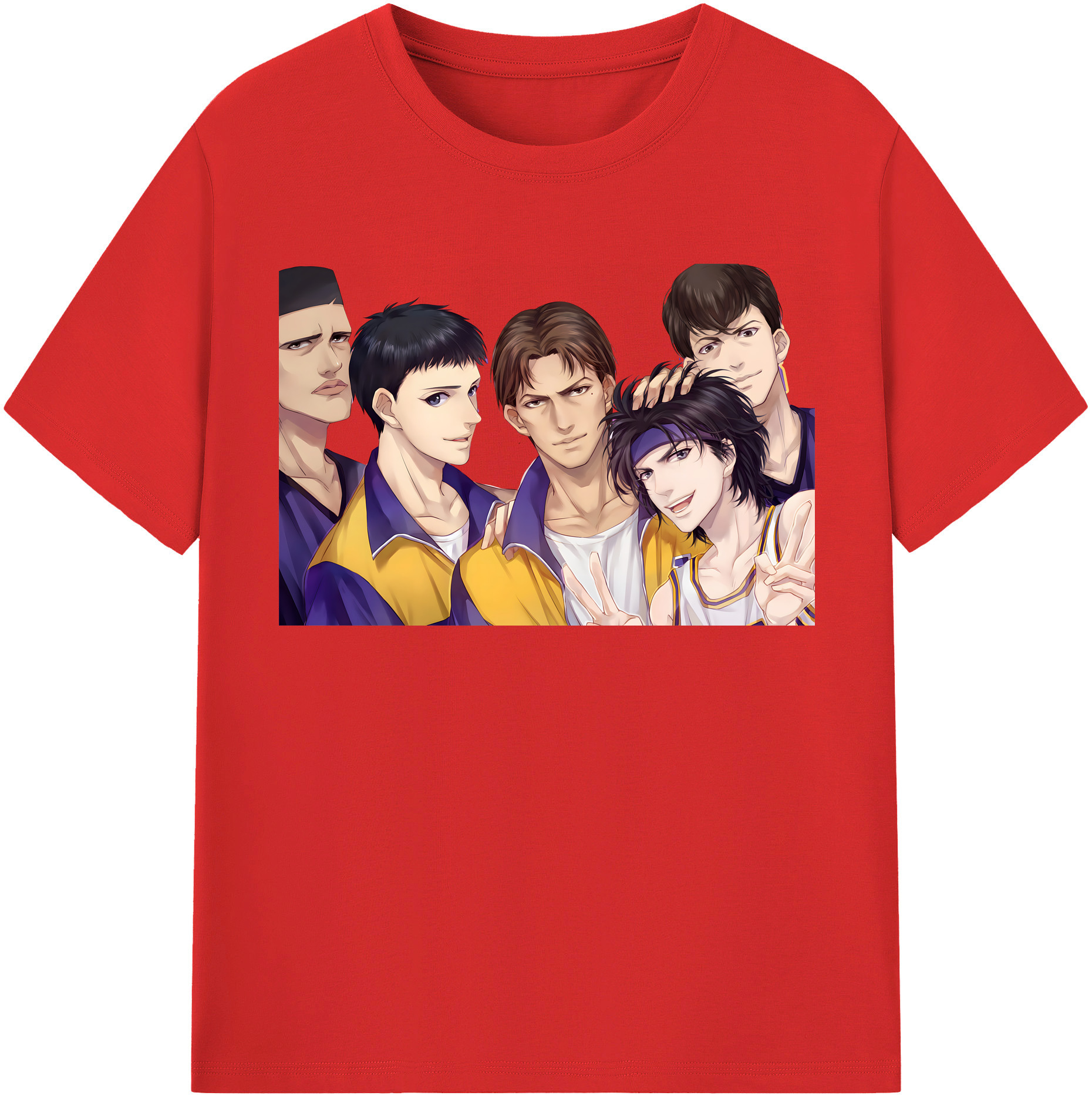 （画像用） SLAM DUNK／スラムダンク レディースカジュアルプリントTシャツ（綿100％）