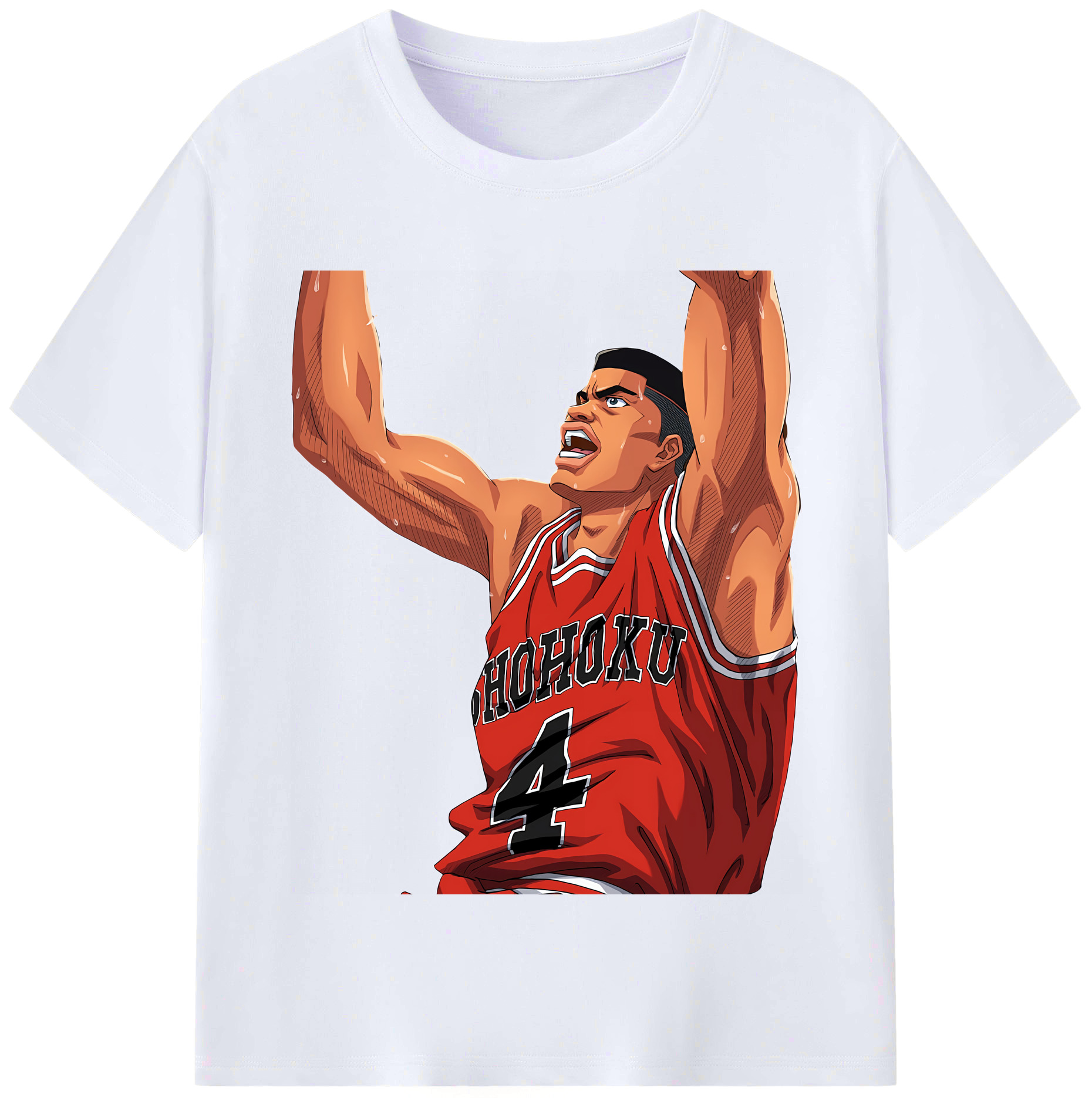 （画像用） SLAM DUNK／スラムダンク レディースカジュアルプリントTシャツ（綿100％）