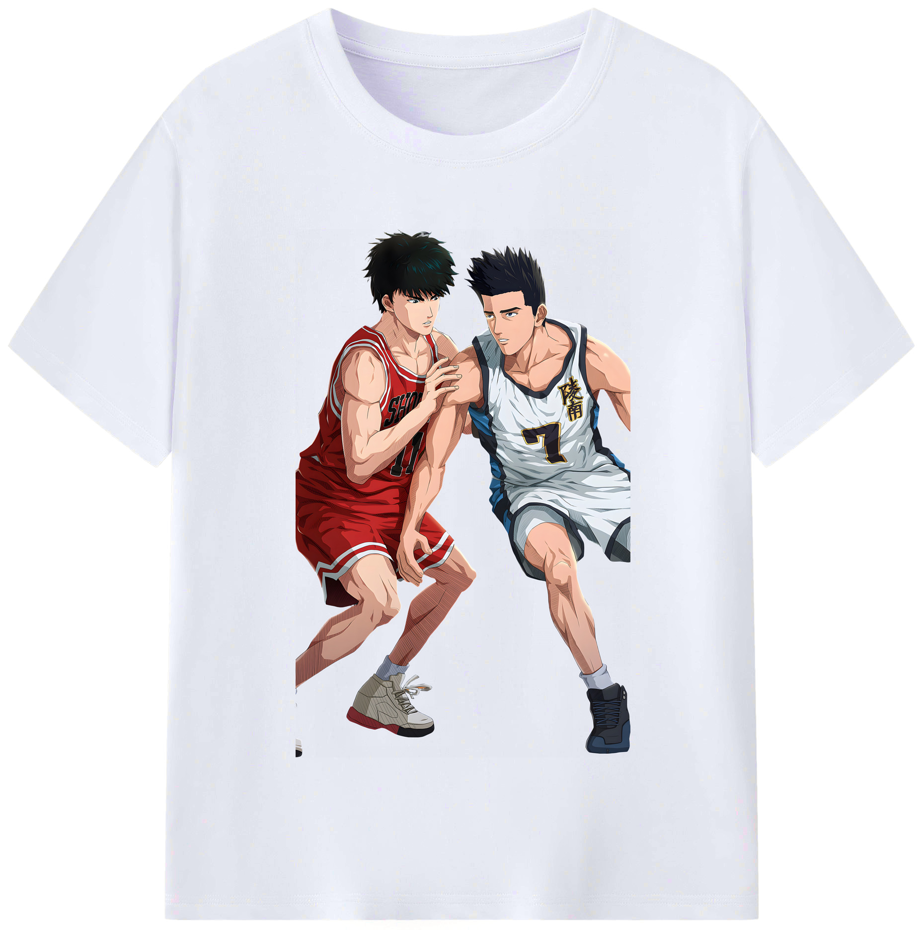 （画像用） SLAM DUNK／スラムダンク レディースカジュアルプリントTシャツ（綿100％）