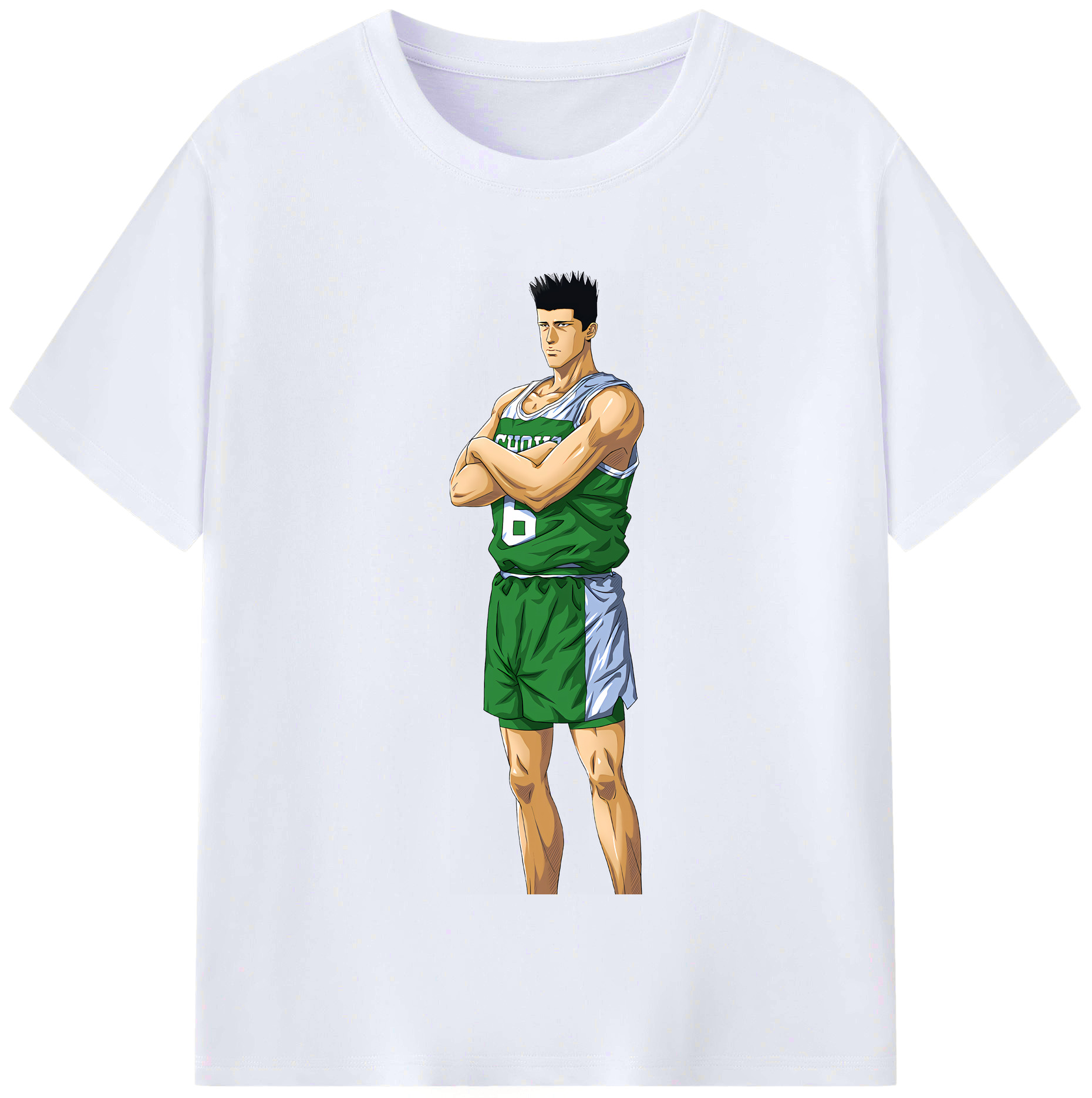 （画像用） SLAM DUNK／スラムダンク レディースカジュアルプリントTシャツ（綿100％）