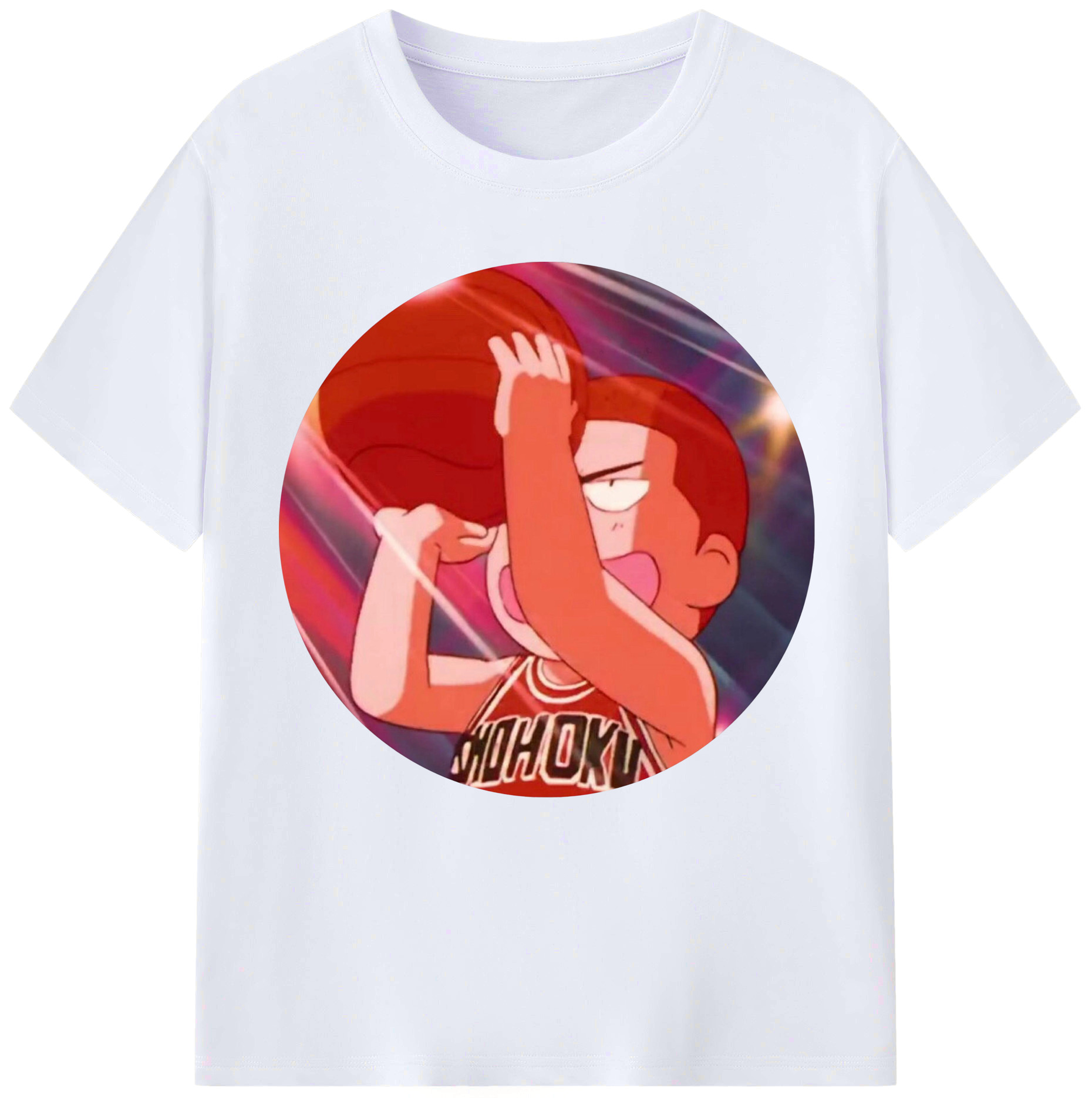（画像用） SLAM DUNK／スラムダンク レディースカジュアルプリントTシャツ（綿100％）