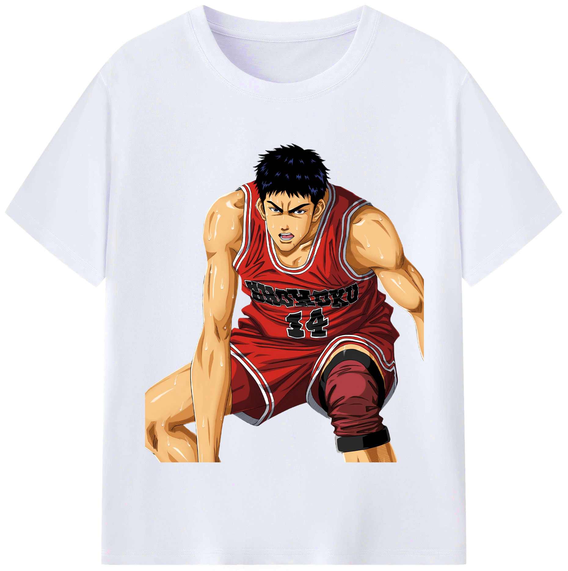 （画像用） SLAM DUNK／スラムダンク レディースカジュアルプリントTシャツ（綿100％）