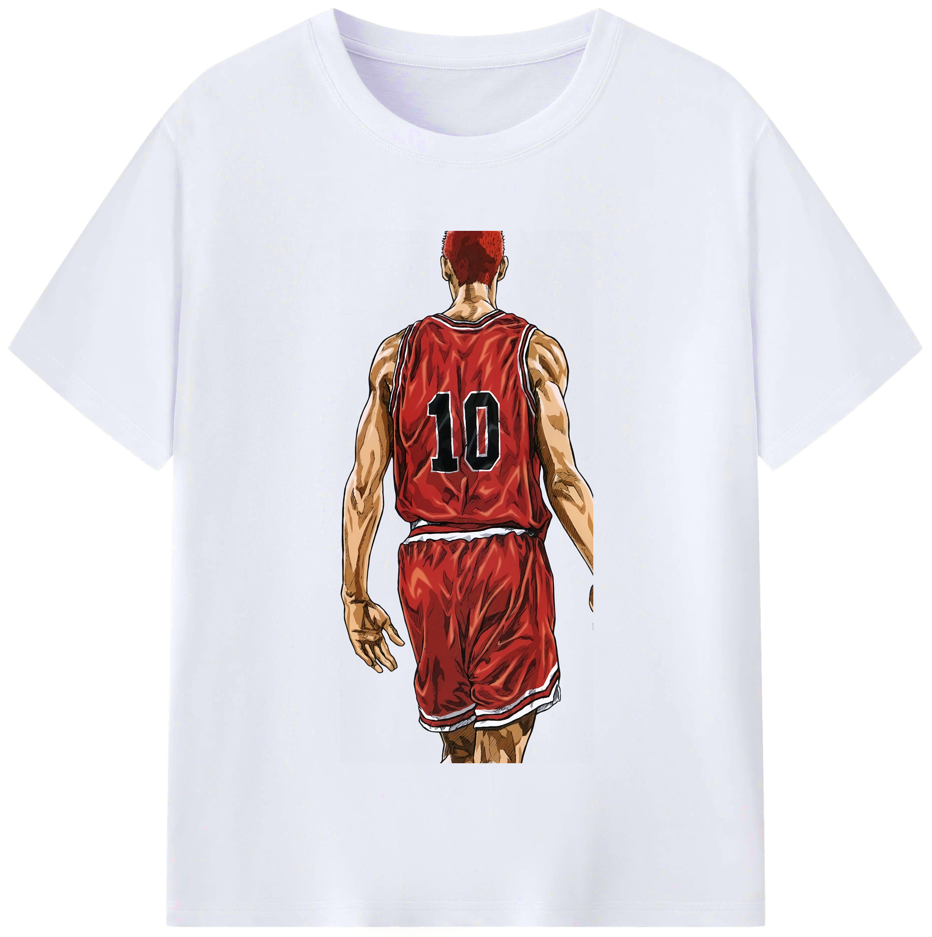 （画像用） SLAM DUNK／スラムダンク レディースカジュアルプリントTシャツ（綿100％）