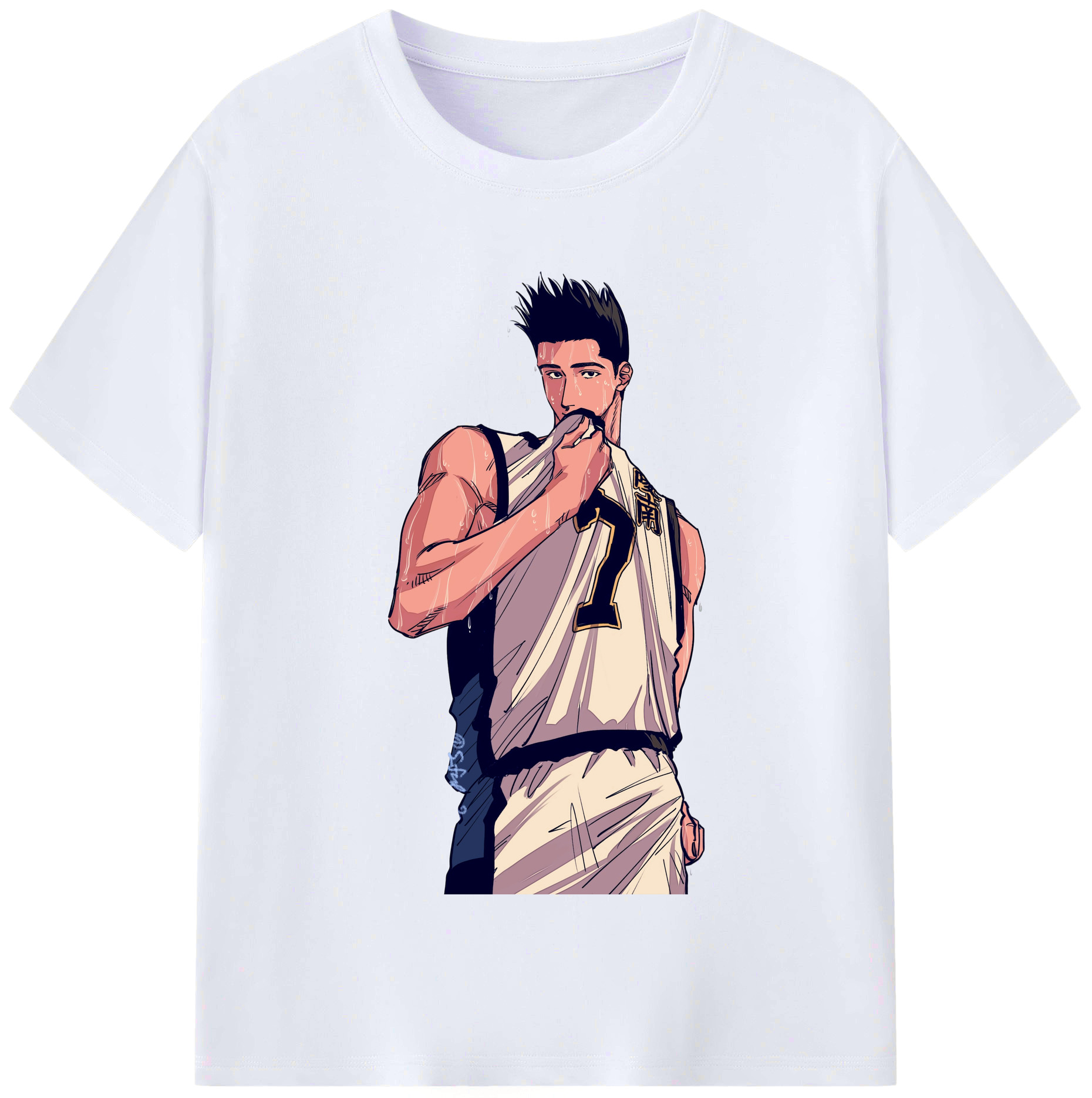 （画像用） SLAM DUNK／スラムダンク レディースカジュアルプリントTシャツ（綿100％）