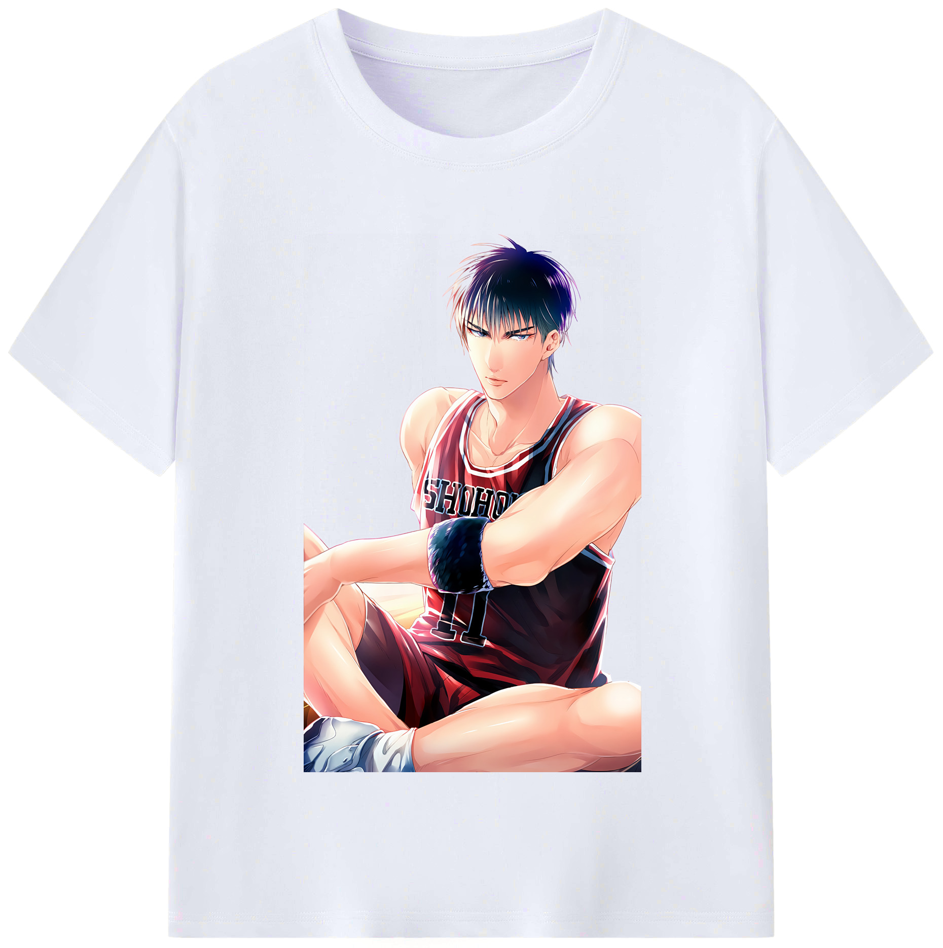 （画像用） SLAM DUNK／スラムダンク レディースカジュアルプリントTシャツ（綿100％）