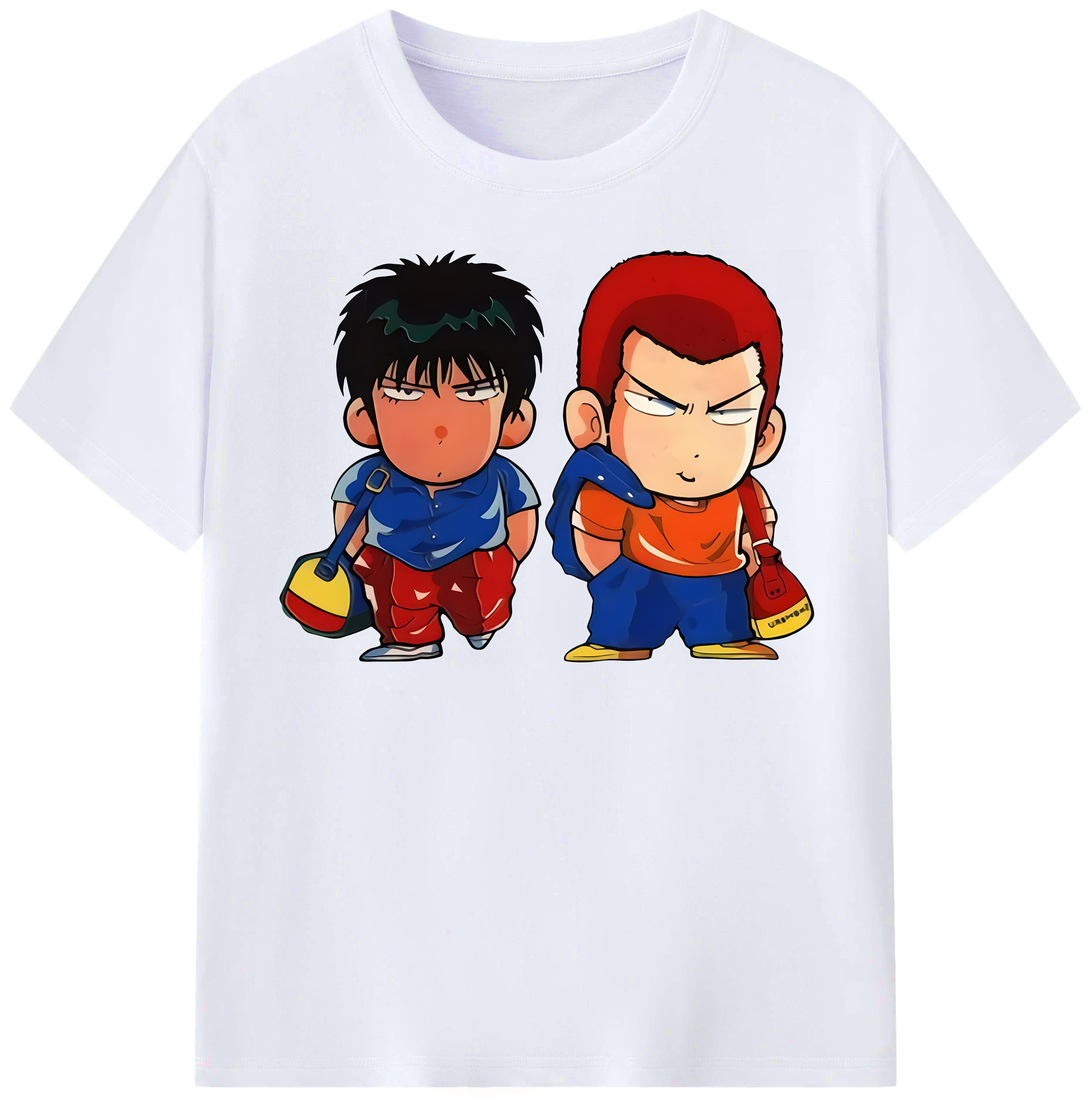 （画像用） SLAM DUNK／スラムダンク レディースカジュアルプリントTシャツ（綿100％）