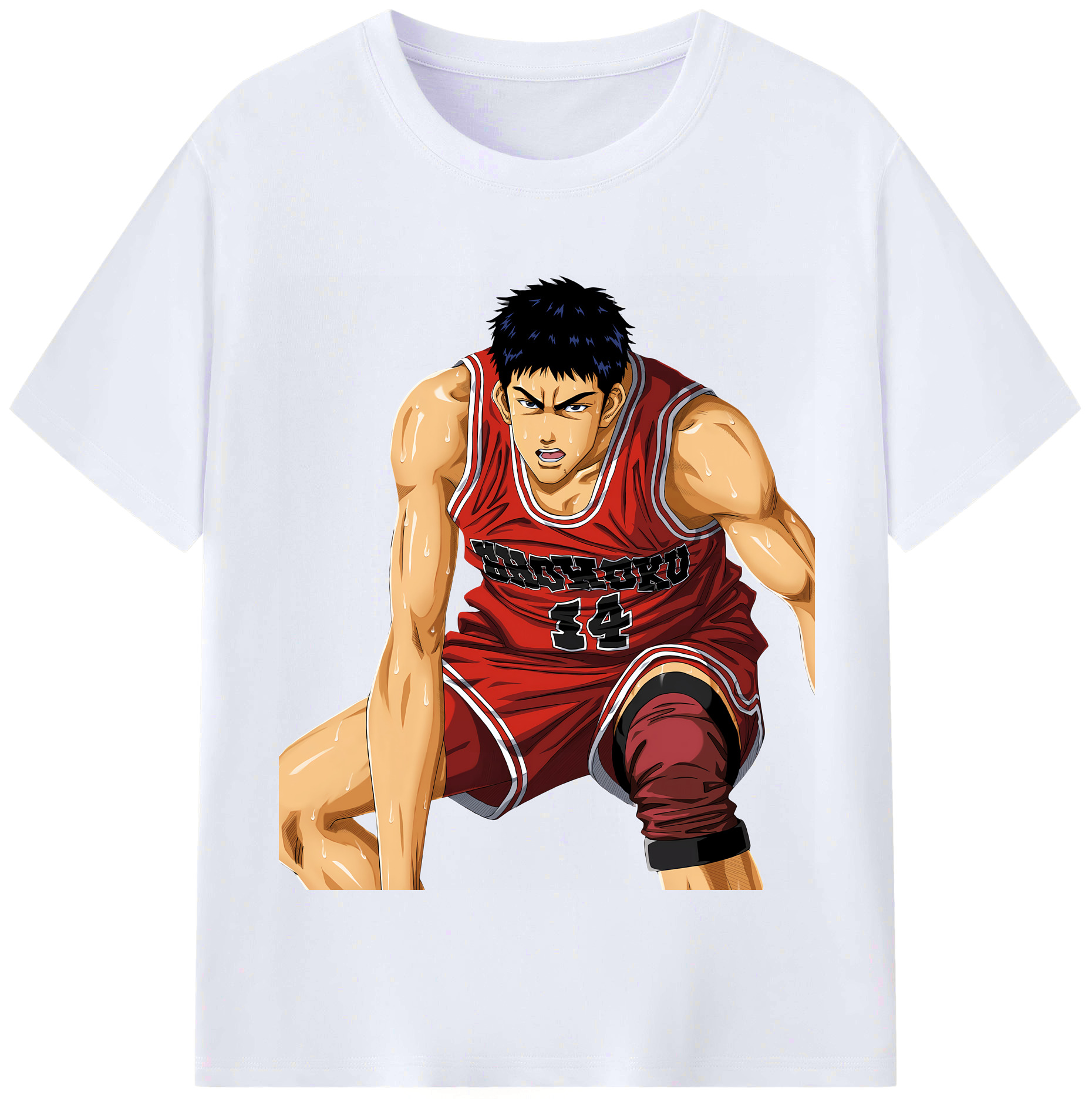 （画像用） SLAM DUNK／スラムダンク レディースカジュアルプリントTシャツ（綿100％）