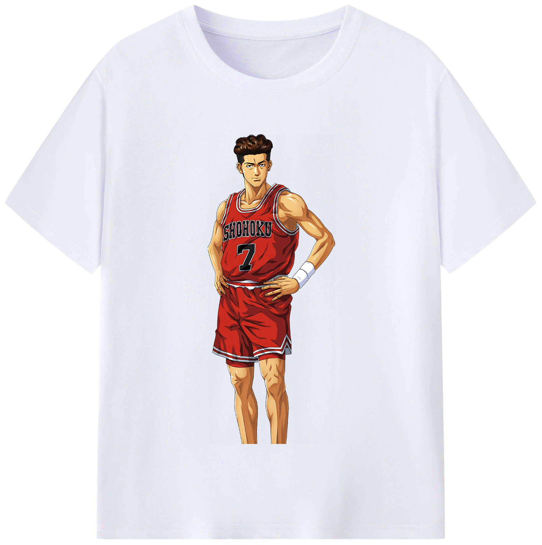 （画像用） SLAM DUNK／スラムダンク レディースカジュアルプリントTシャツ（綿100％）