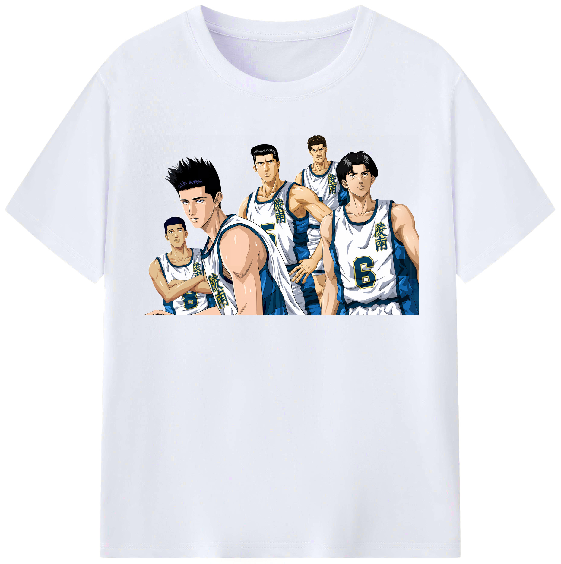 （画像用） SLAM DUNK／スラムダンク レディースカジュアルプリントTシャツ（綿100％）