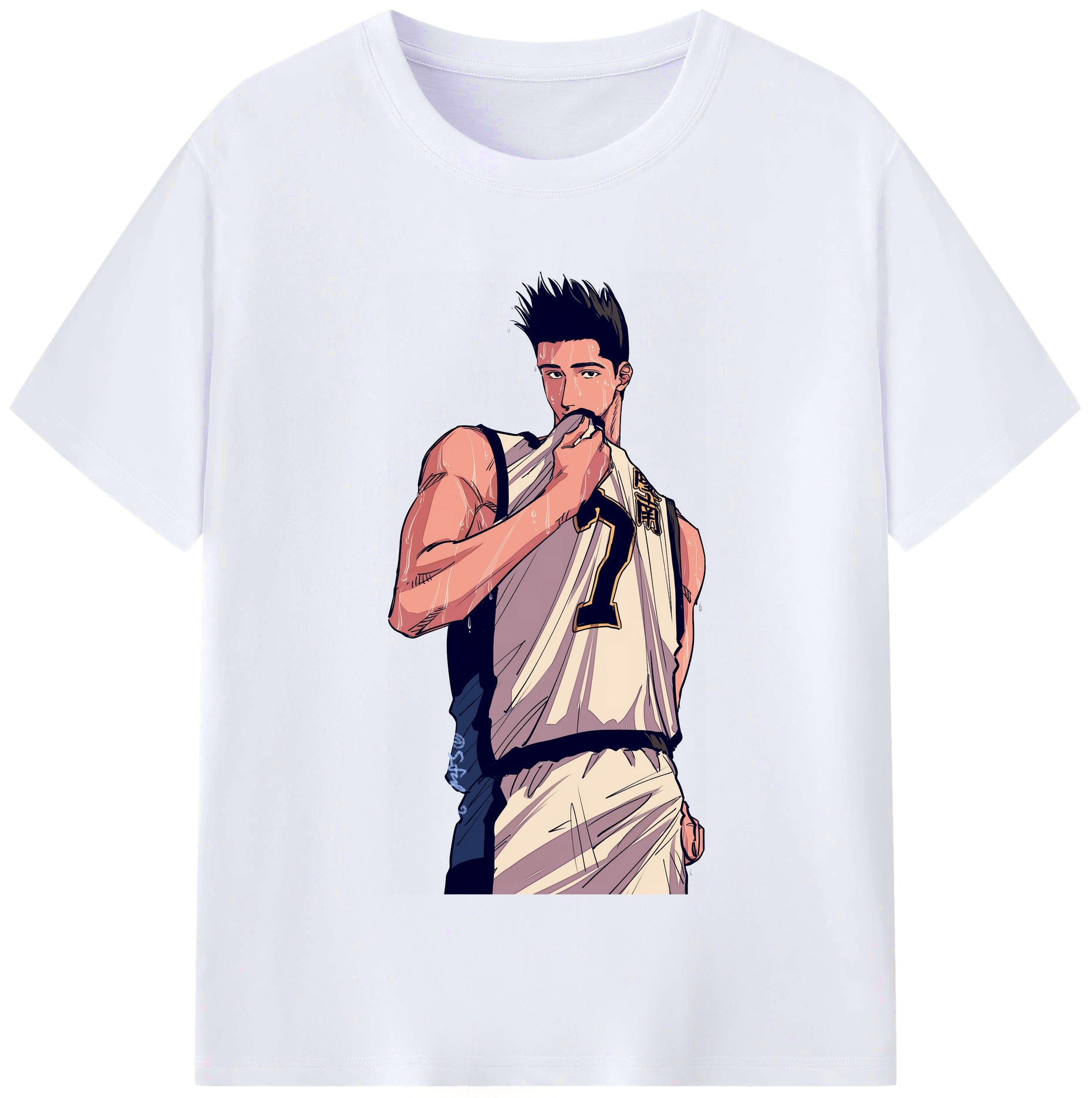 （画像用） SLAM DUNK／スラムダンク レディースカジュアルプリントTシャツ（綿100％）