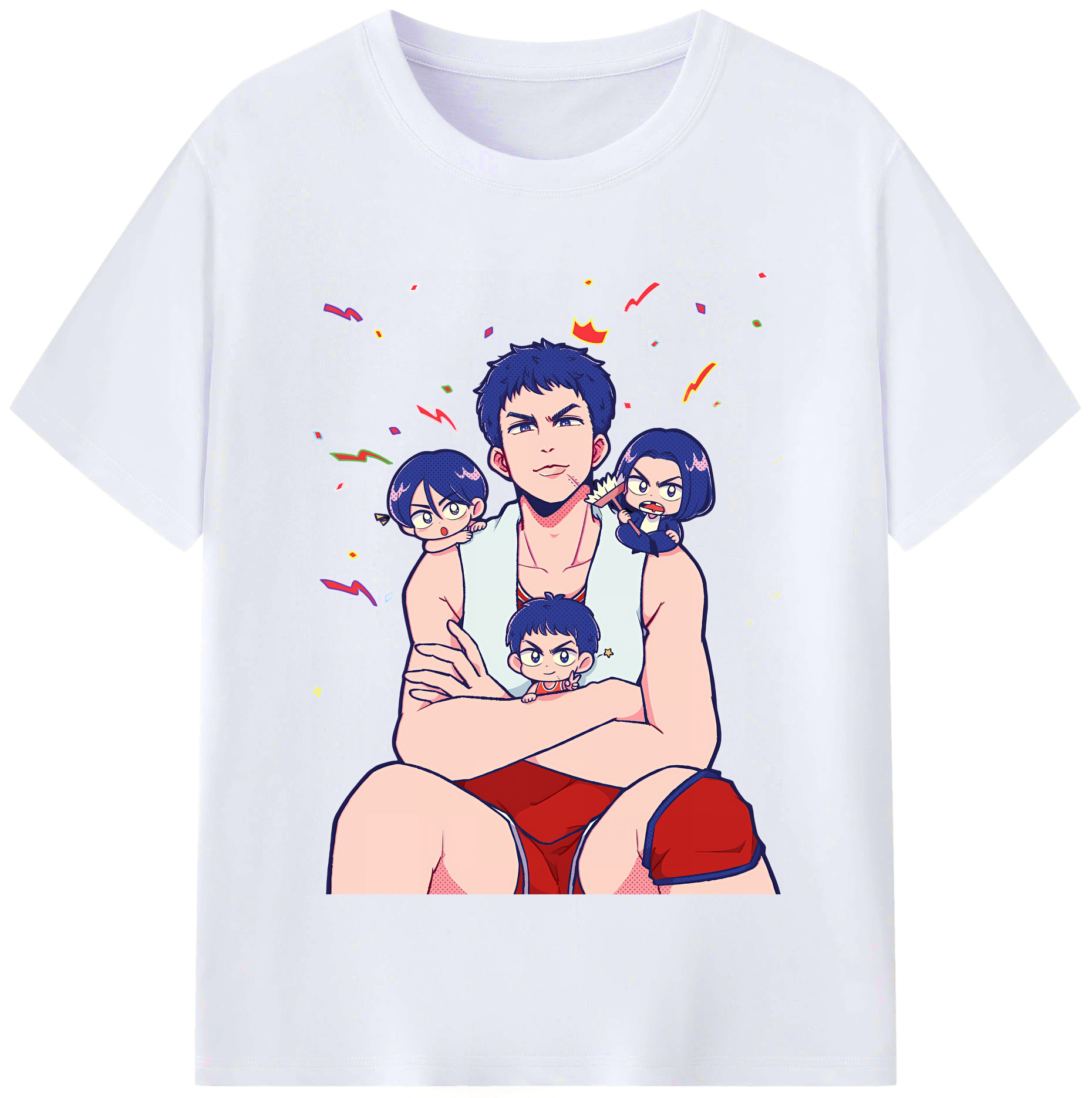 （画像用） SLAM DUNK／スラムダンク レディースカジュアルプリントTシャツ（綿100％）
